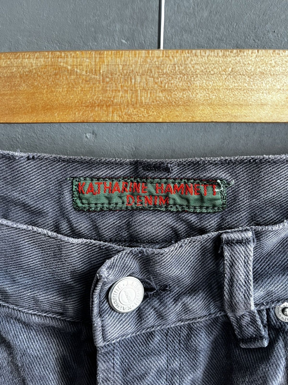 Katharine Hamnett London × Vintage Katharine Hamnett Jeans Katharine Hamnett Denim Pants Size 30" / US 8 / IT 44 - 12 Thumbnail