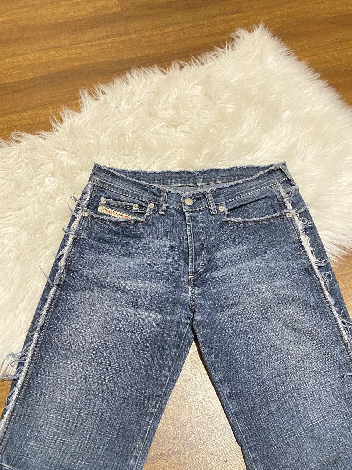 Beauty Beast × Diesel × Vintage vintage y2k bratz style jeans DIESEL Size 29" - 17 Thumbnail