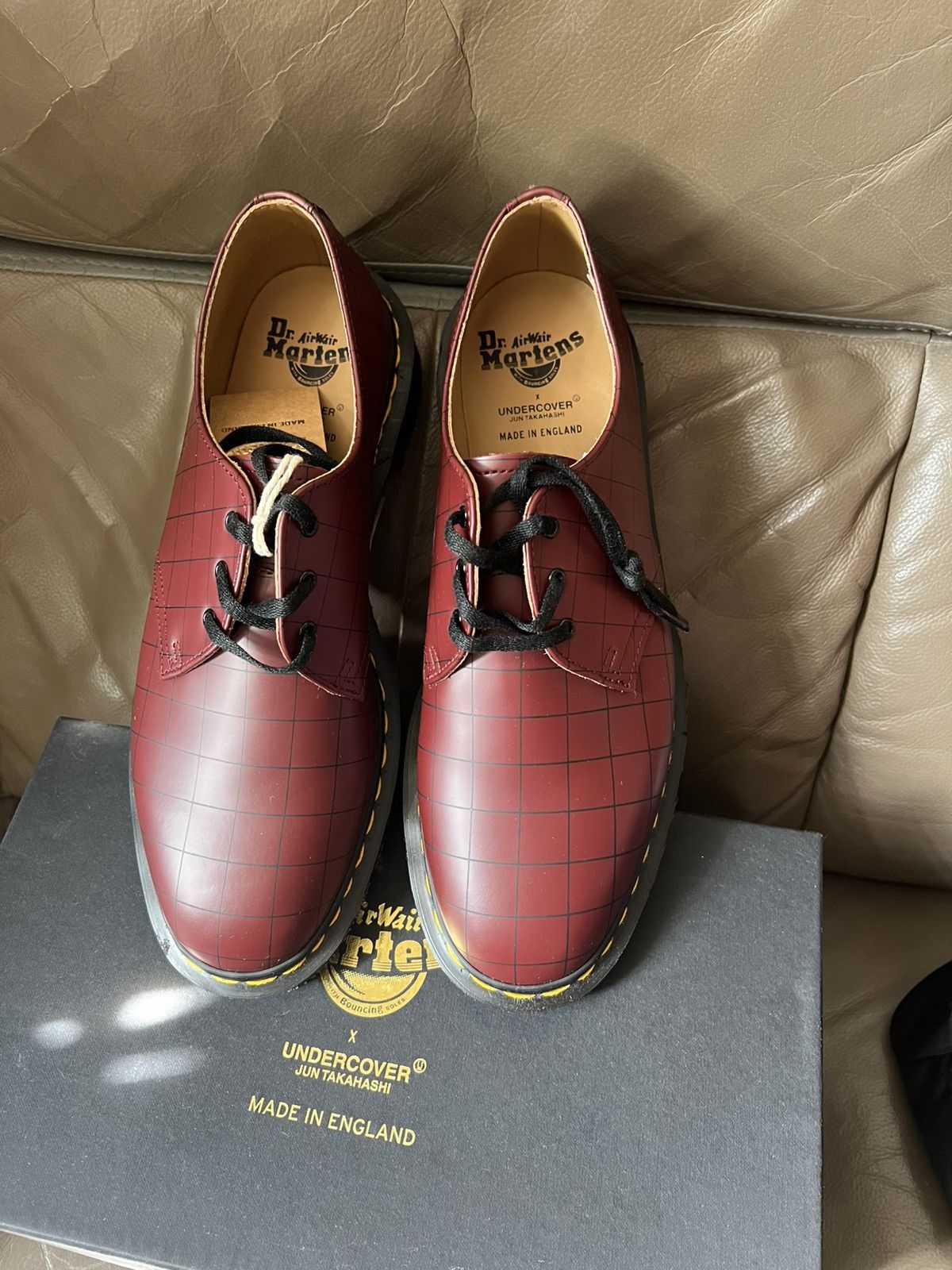 Dr. Martens × Undercover Undercover x Dr. Martens Classic Model 1461 Size US 10 / EU 43 - 5 Thumbnail