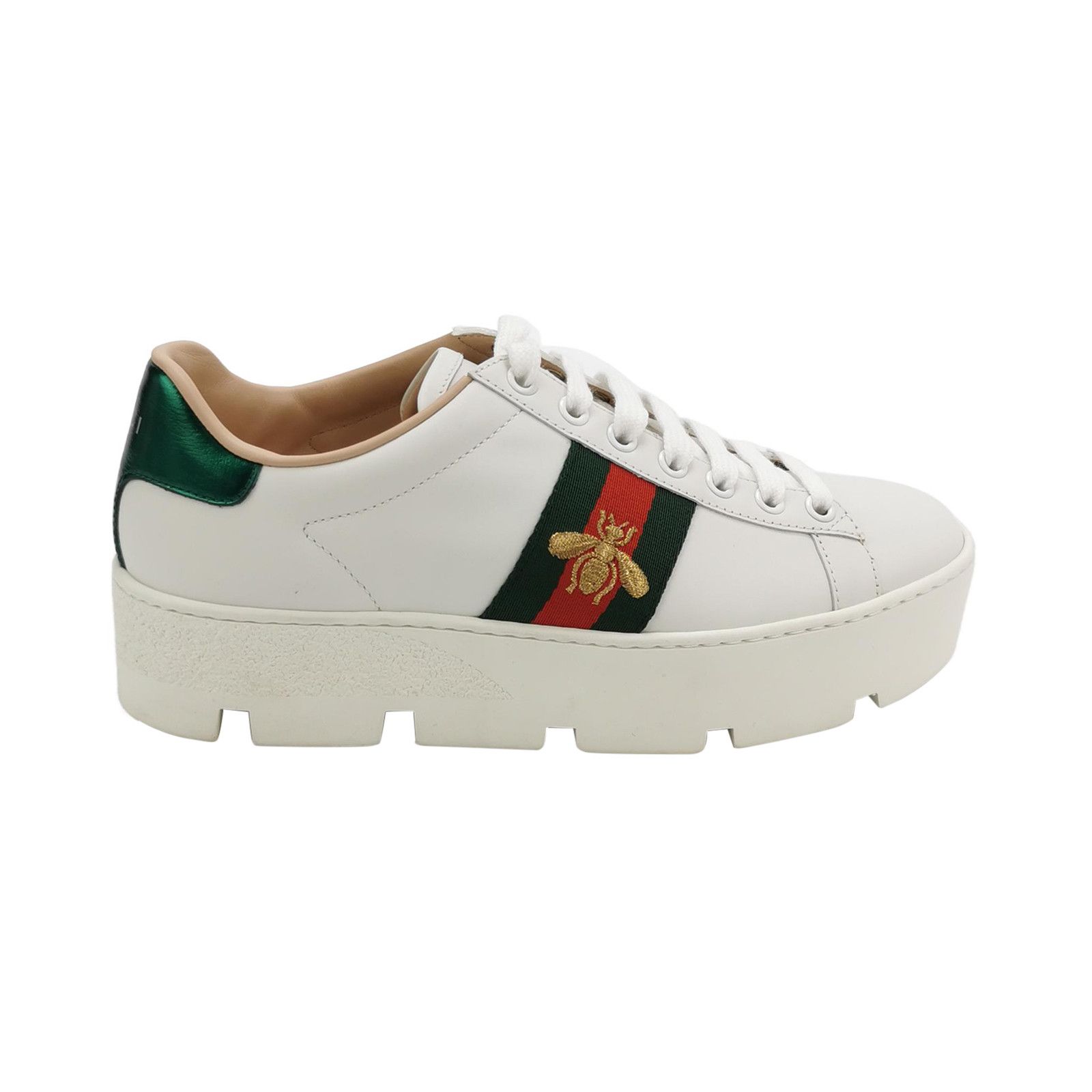 Gucci Gucci Women 5-5 Lowtop Sneakers Size US 5.5 / IT 35.5 - 1 Thumbnail