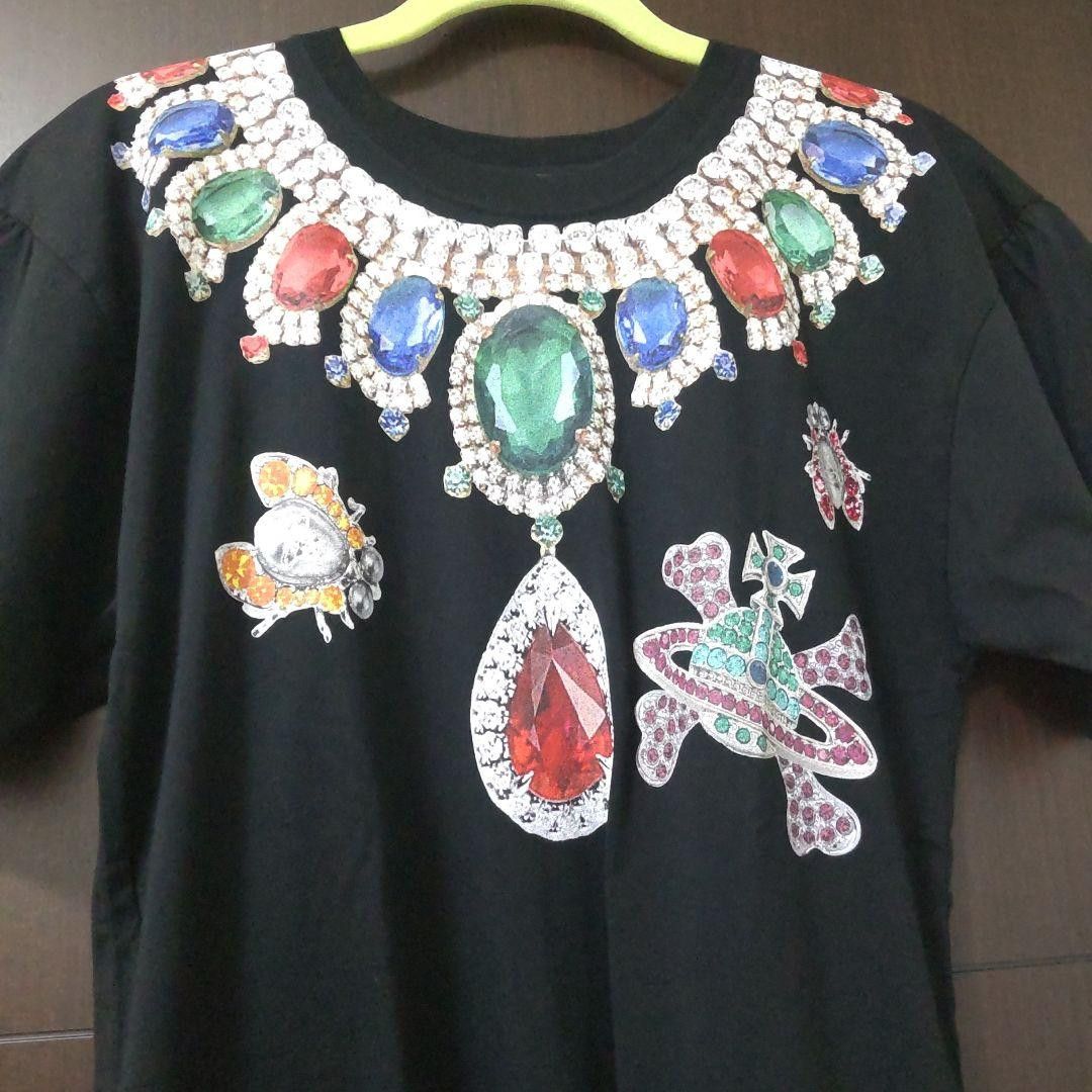 Vivienne Westwood Trompe-l'œil Jewel Necklace Tee Size US M / EU 48-50 / 2 - 3 Thumbnail