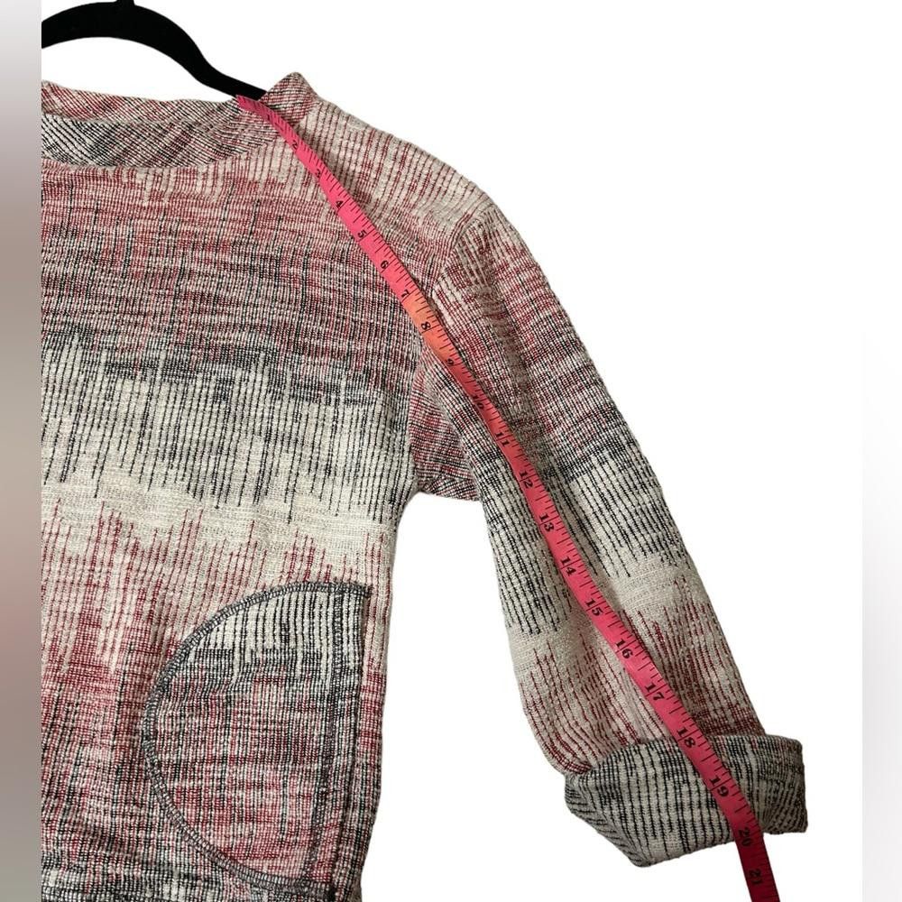 Designer Anthropologie l Postmark Woven Sweatshirt XS Size XS / US 0-2 / IT 36-38 - 6 Thumbnail