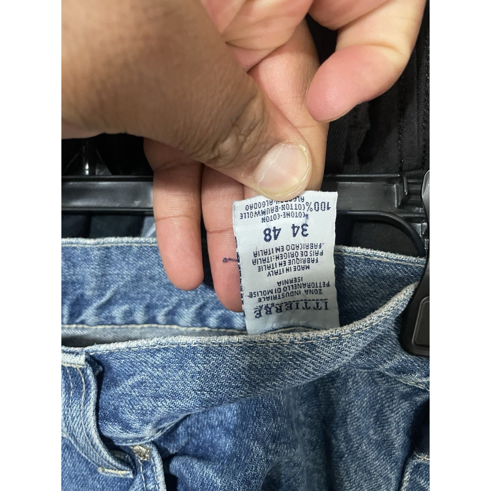 Versace Size 34- Mens Vintage 90’s Versace Jeans Blue Mint Condition Size US 34 / EU 50 - 3 Thumbnail