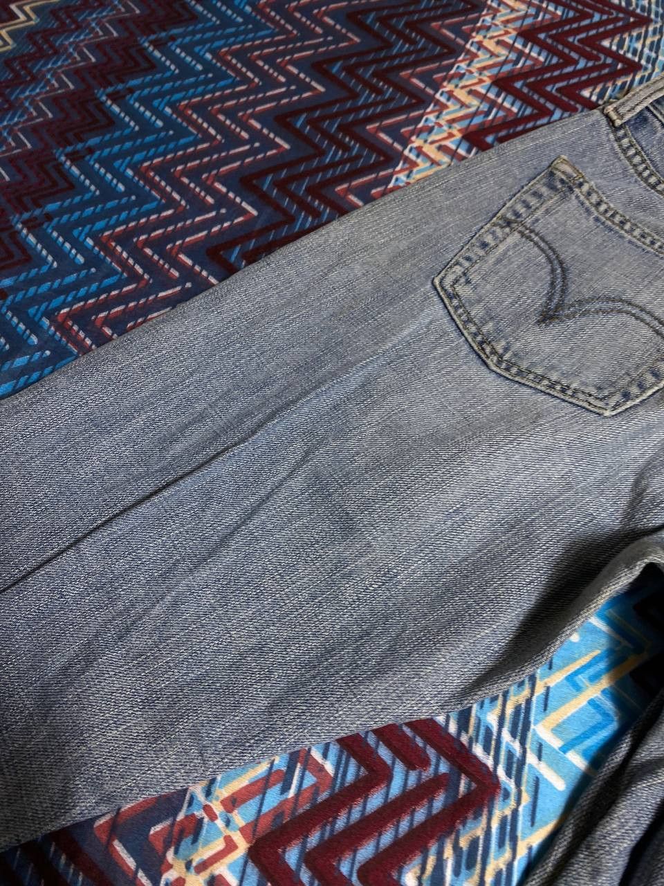 Levi's × Vintage VINTAGE Y2K ARCHIVE STYLE Levis 514 GRUNGE FADED JEANS Size US 32 / EU 48 - 19 Thumbnail
