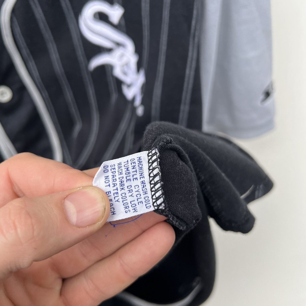 Starter Vintage Chicago White Sox Baseball Pinstripe Starter Jersey Size US M / EU 48-50 / 2 - 7 Thumbnail