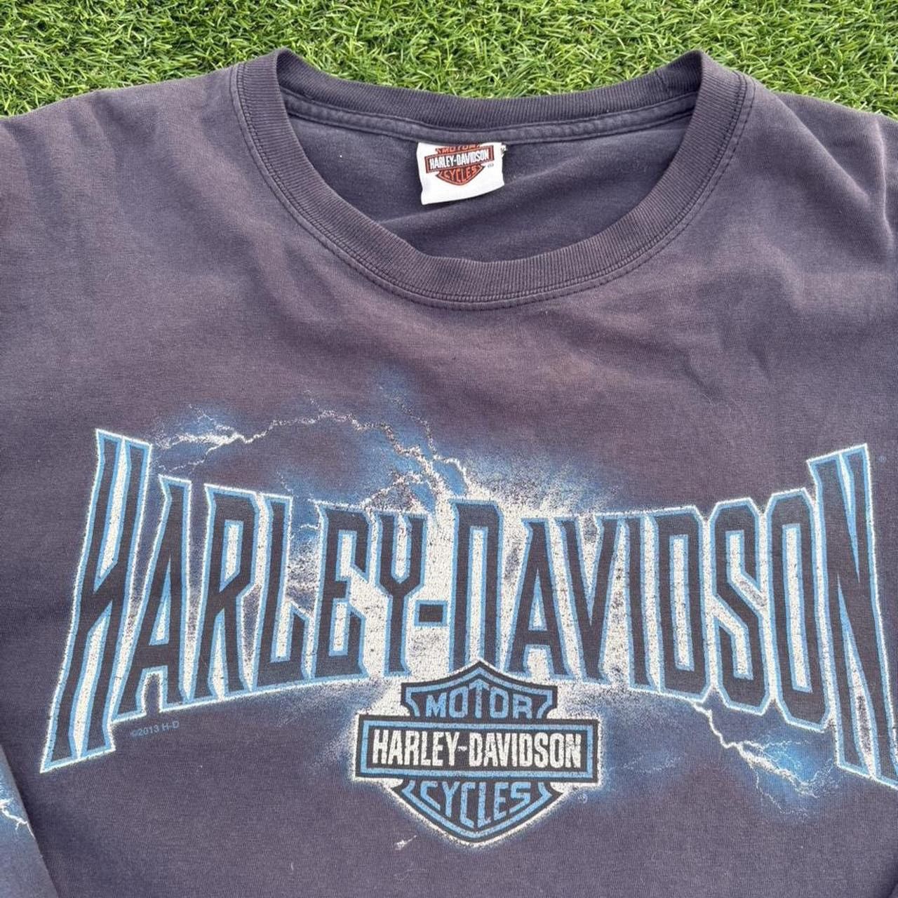 Harley Davidson Harley Davidson Lightning long sleeve size large faded out Size US L / EU 52-54 / 3 - 5 Thumbnail
