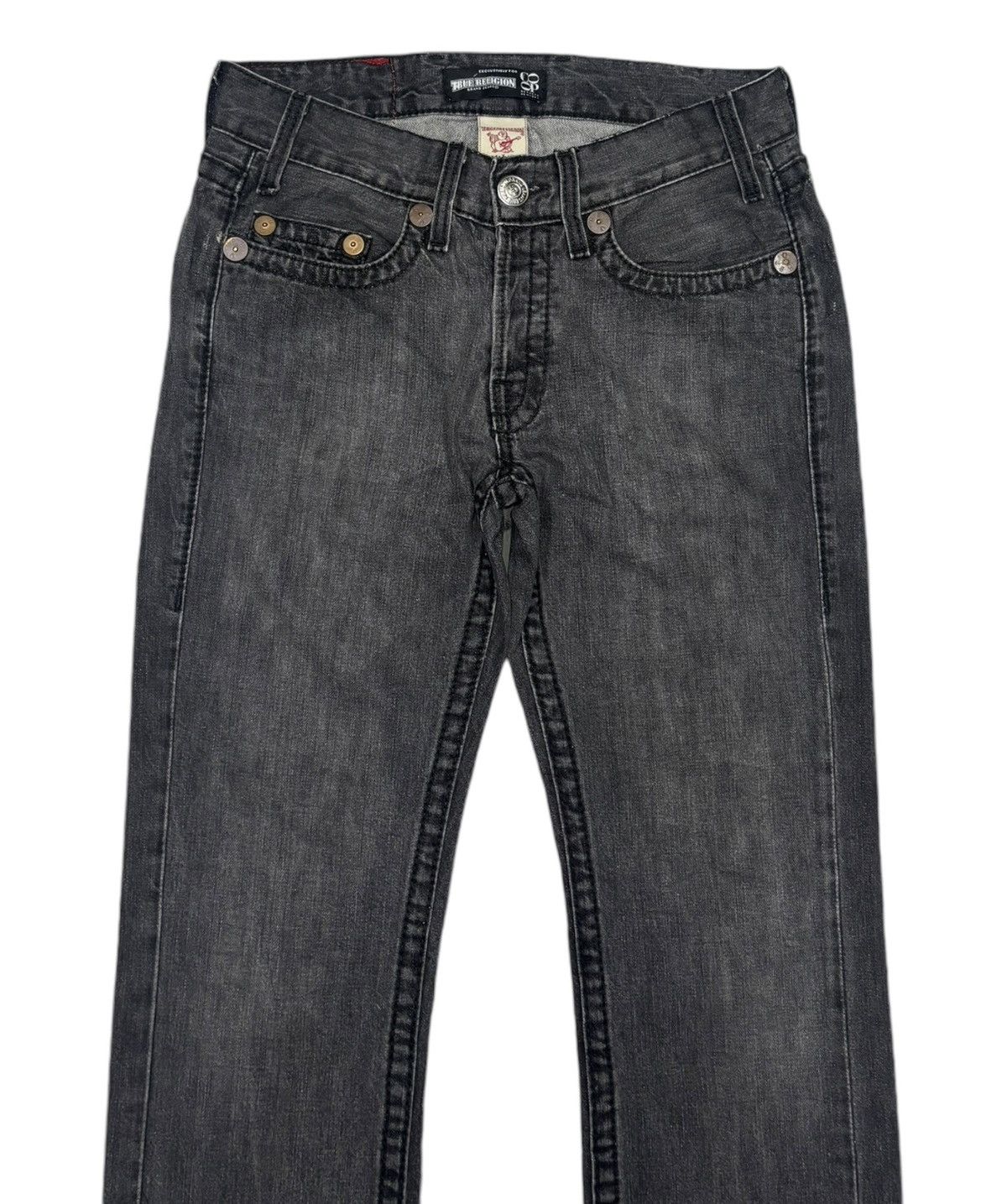 True Religion 🔥TRUE RELIGION DENIM JEANS BLACK Size US 31 - 5 Thumbnail
