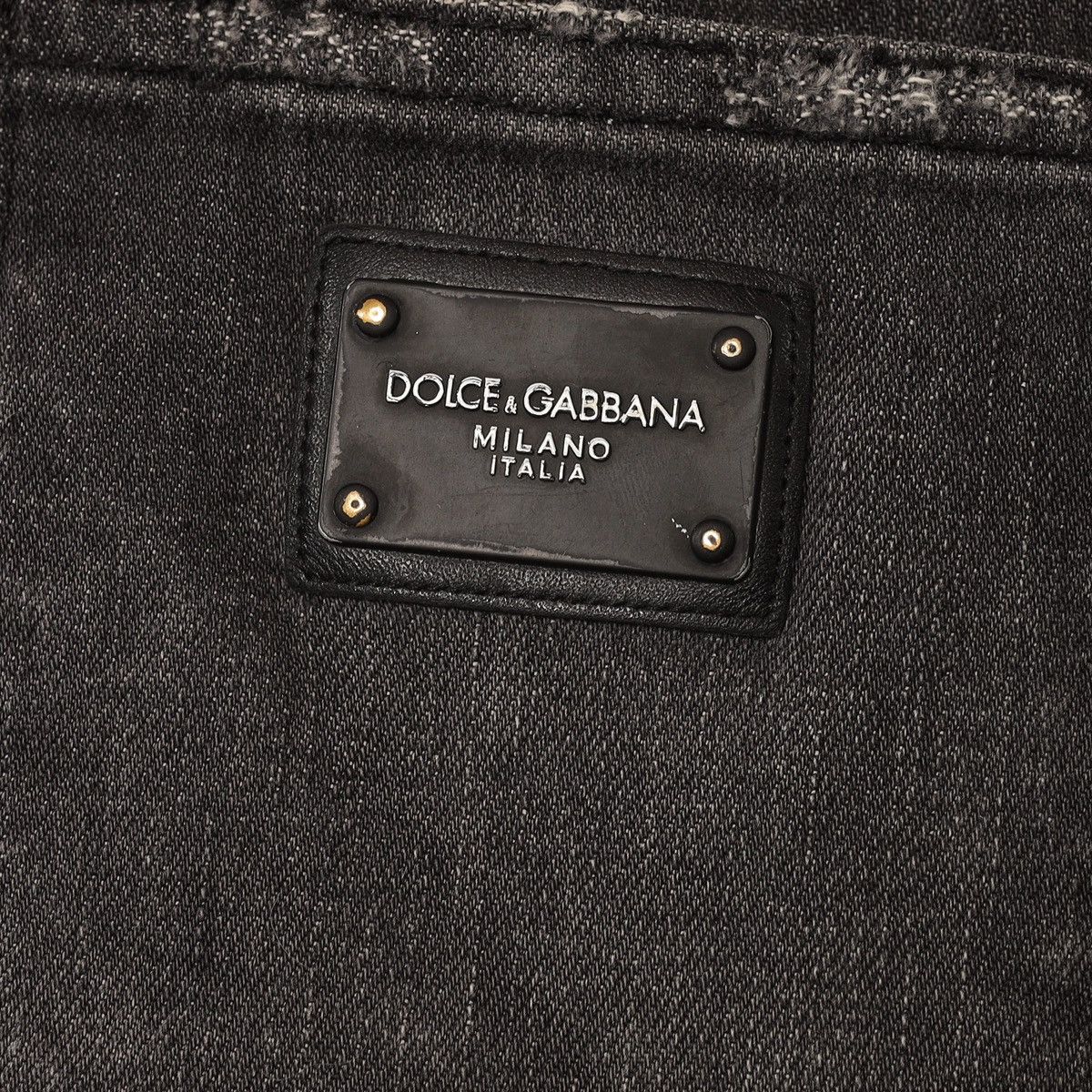 Dolce & Gabbana Dolce Gabbana Slim Grey Denim Jeans Distressed Size US 34 / EU 50 - 15 Thumbnail