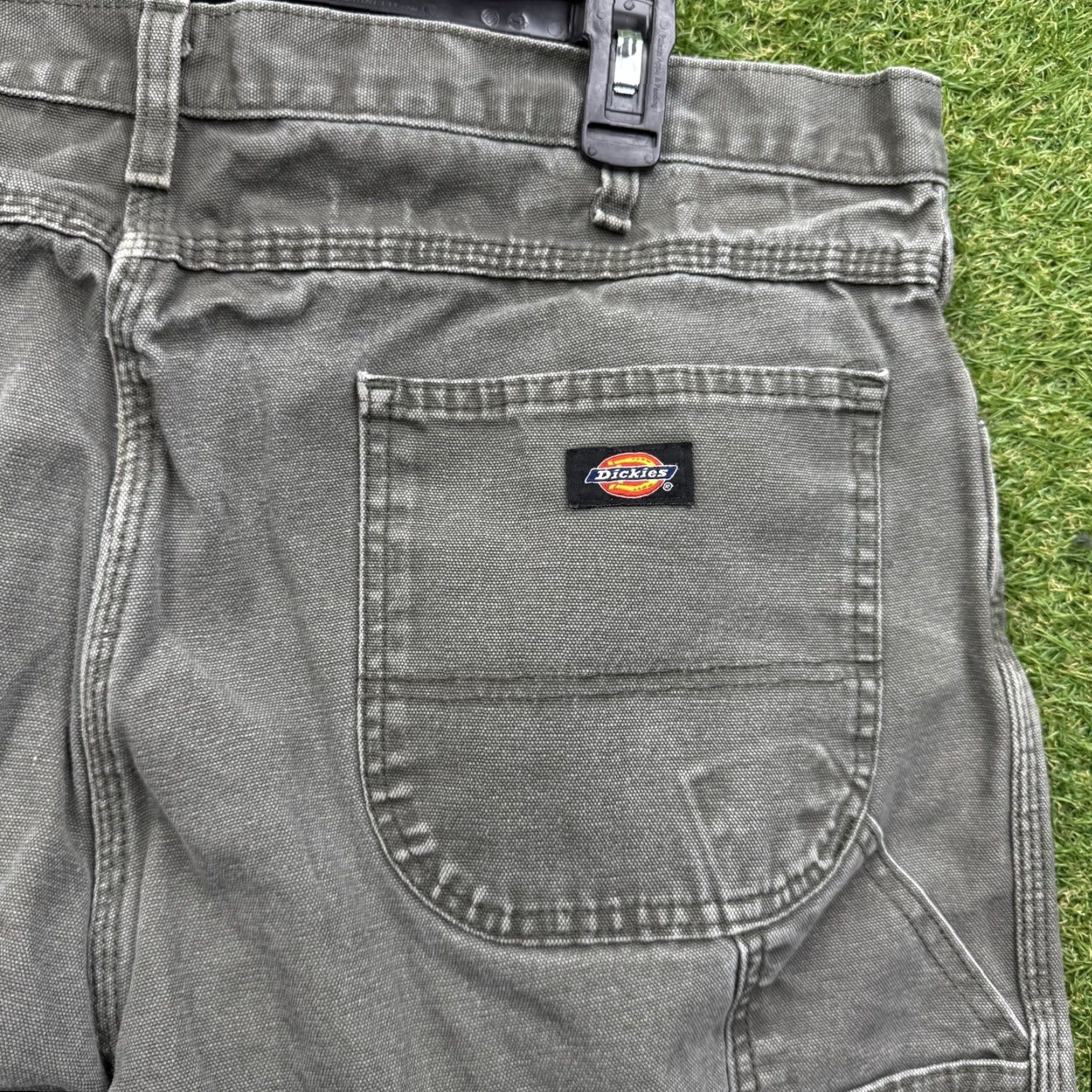 Dickies Dickies Casual Work Shorts Men's 40 Gray Bermuda Denim Relaxed Fit 5-Pocket Size US 40 / EU 56 - 3 Thumbnail