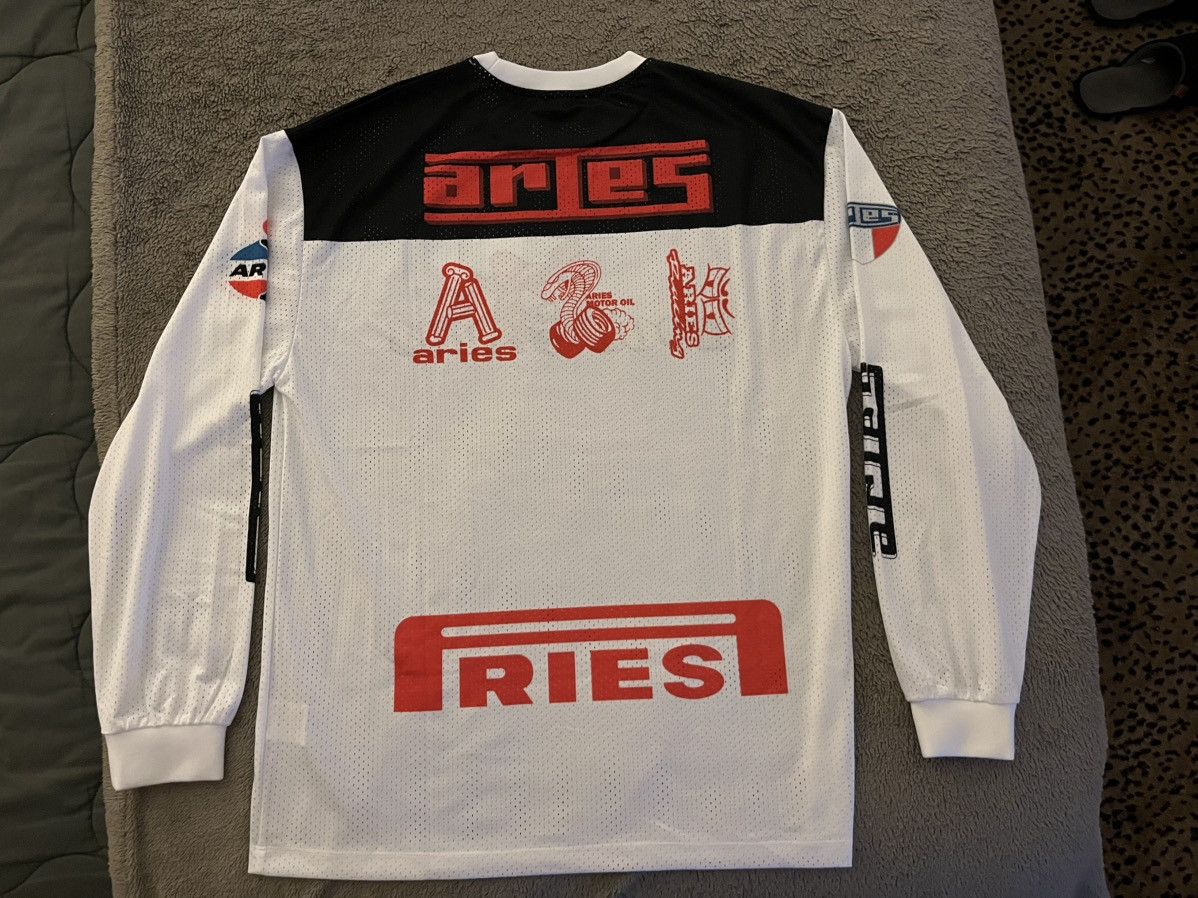 Aries Aries Arise Airtex Moto Multi Graphic LS Mesh Tee XL Rare Size US XL / EU 56 / 4 - 4 Thumbnail