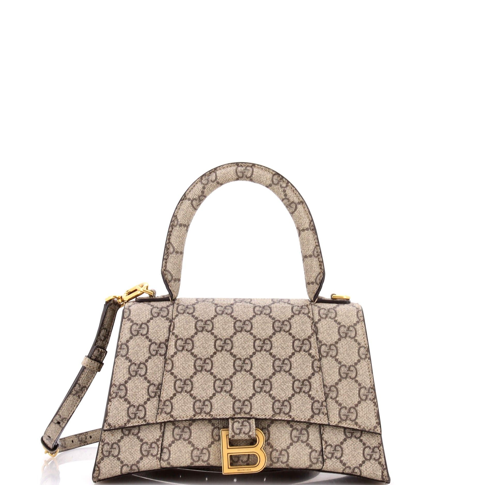 Gucci x Balenciaga The Hacker Project Hourglass Top Handle Bag Size ONE SIZE - 1 Thumbnail