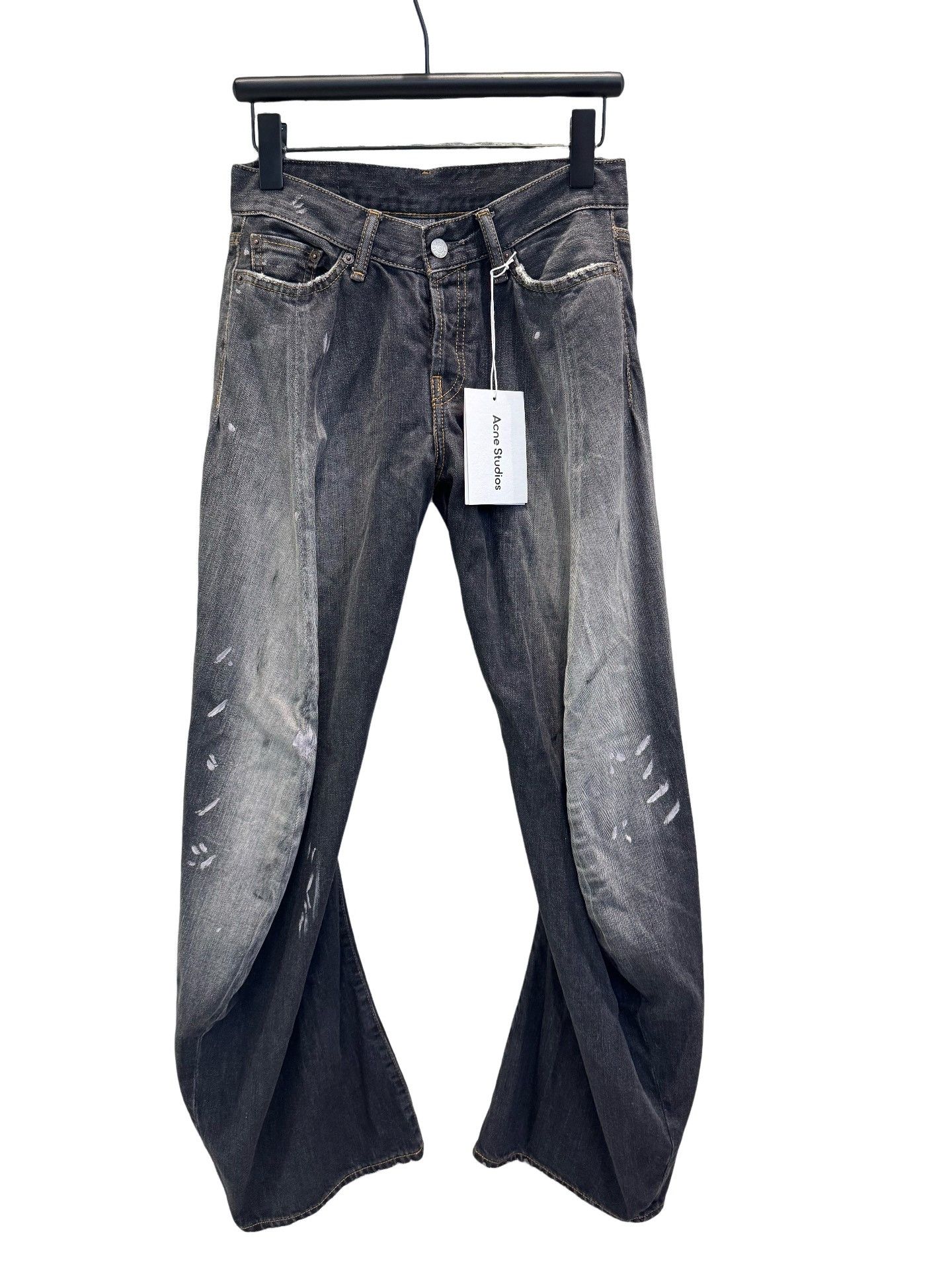 Acne Studios Acne Studios Paint Splatter Jeans Size 24 Size 24" / US 00 / IT 34 - 1 Thumbnail