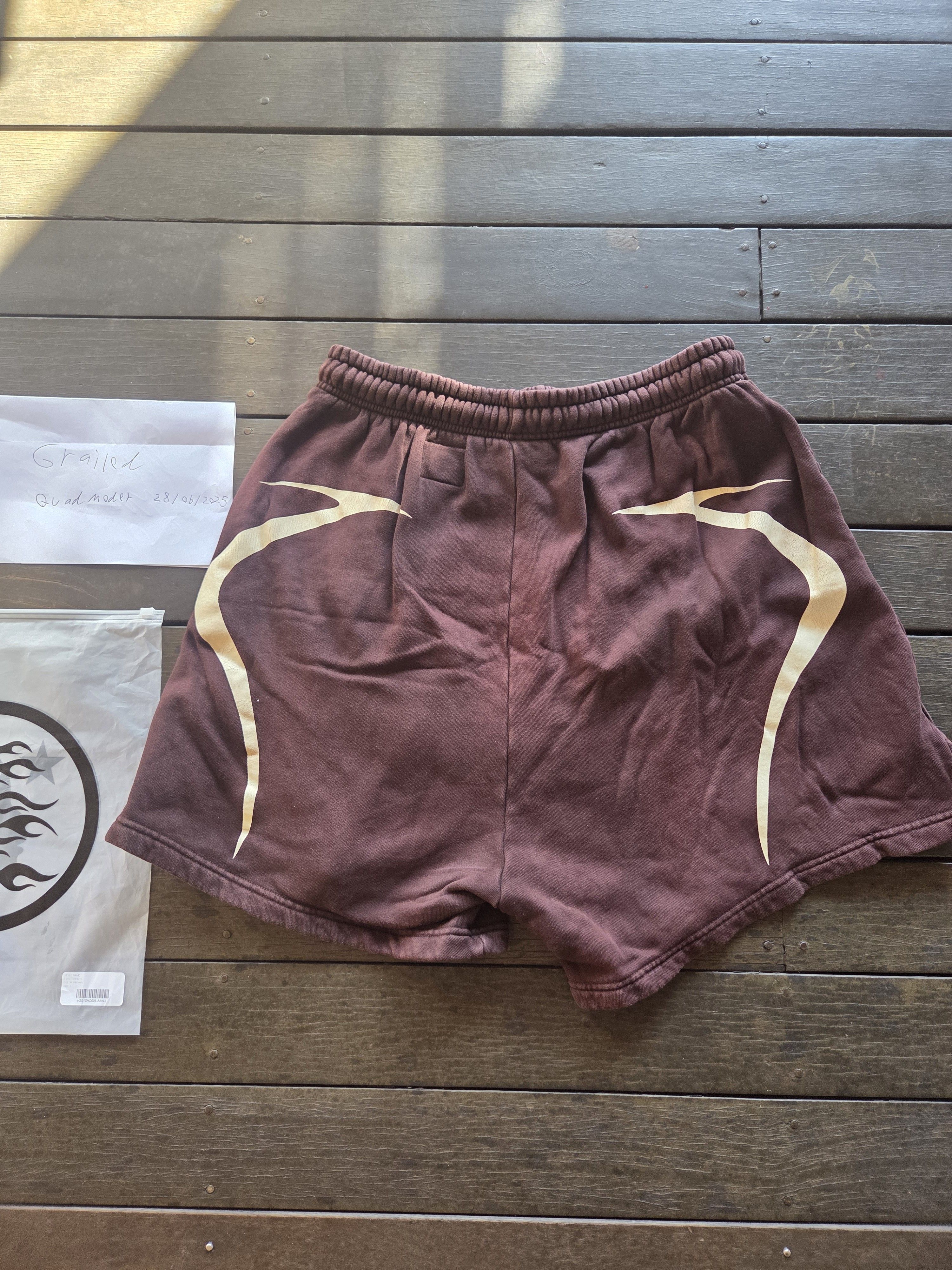 HELLSTAR Hellstar 7 on 7 shorts brown size large Capsule 10 Size US 34 / EU 50 - 18 Thumbnail