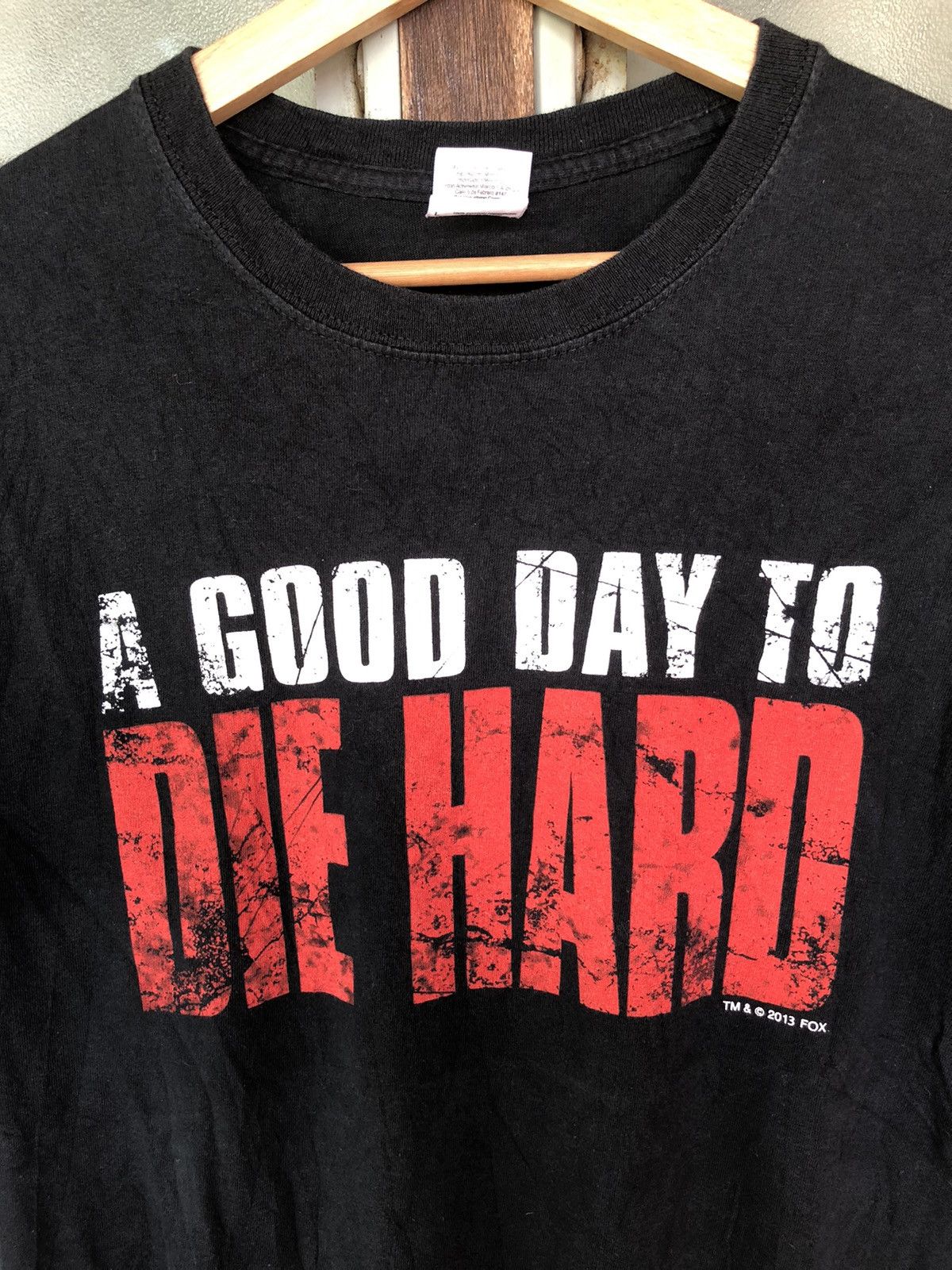 John Moore Vintage Die Hard Film A Good Day Action Film John Moore Tee Size US L / EU 52-54 / 3 - 2 Thumbnail