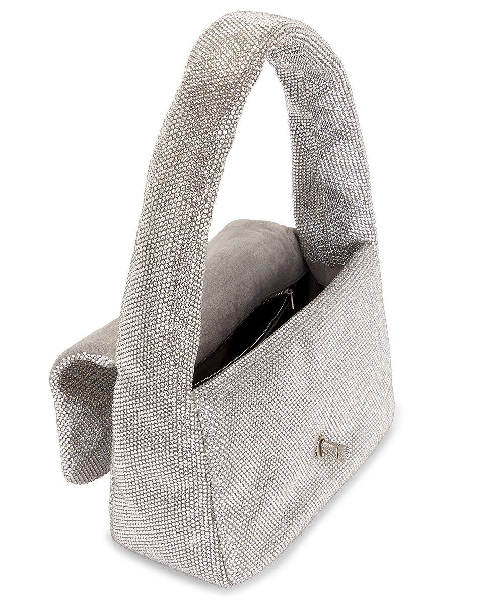 Balenciaga o1bcso1str0625 Size: OS / Monaco Sling Bag Grey Strass Size ONE SIZE - 5 Thumbnail