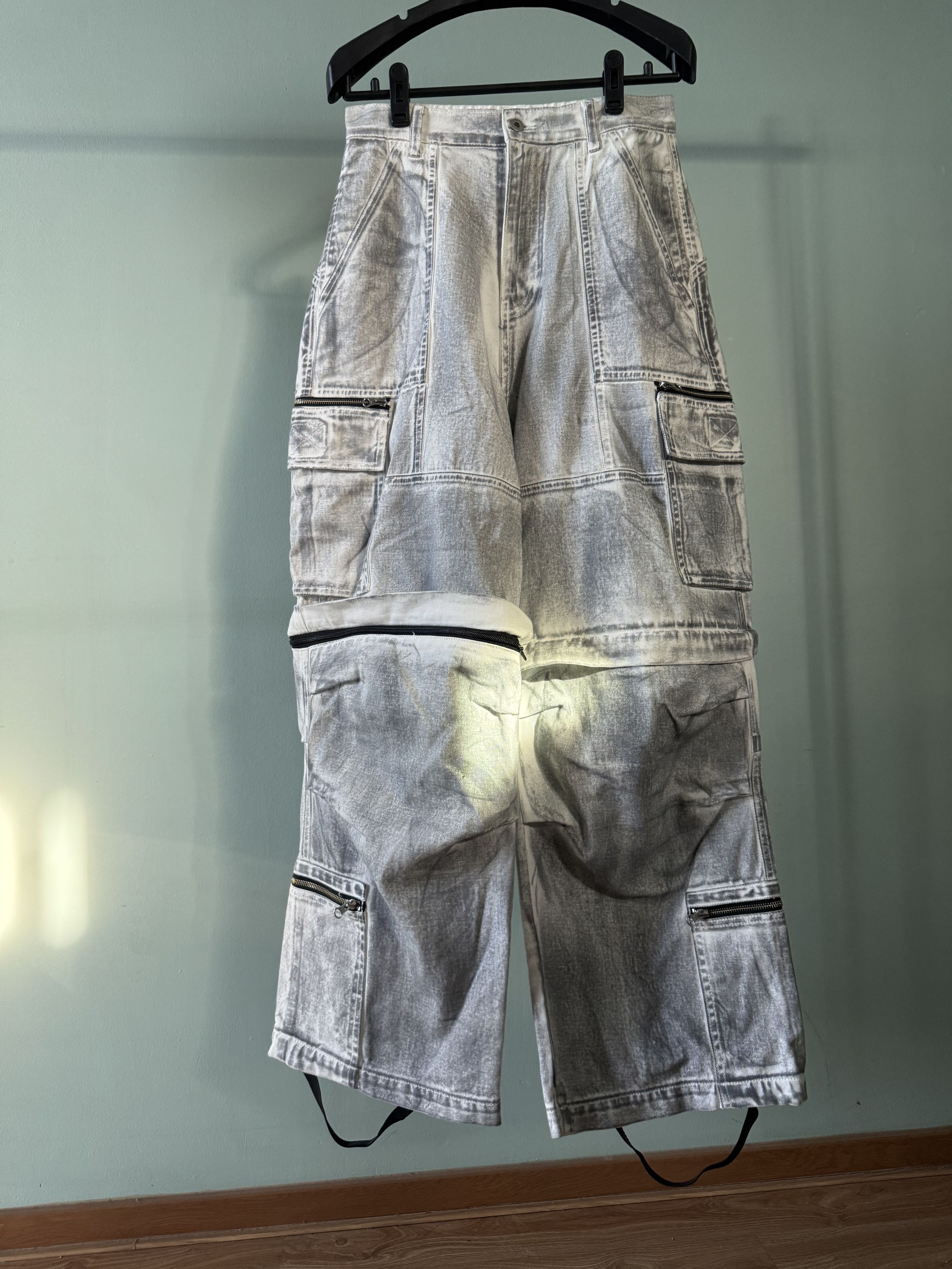 Japanese Brand Schism Inducing detachable cargo denim Size US 29 - 4 Thumbnail