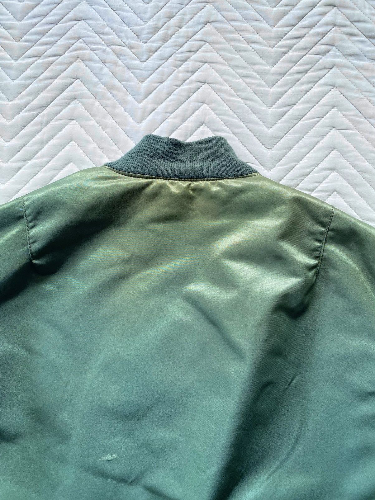 Vintage 🇺🇸 Vintage Corinth Mfg Co. MA-1 Flight Jacket - Made in USA Size US L / EU 52-54 / 3 - 5 Thumbnail