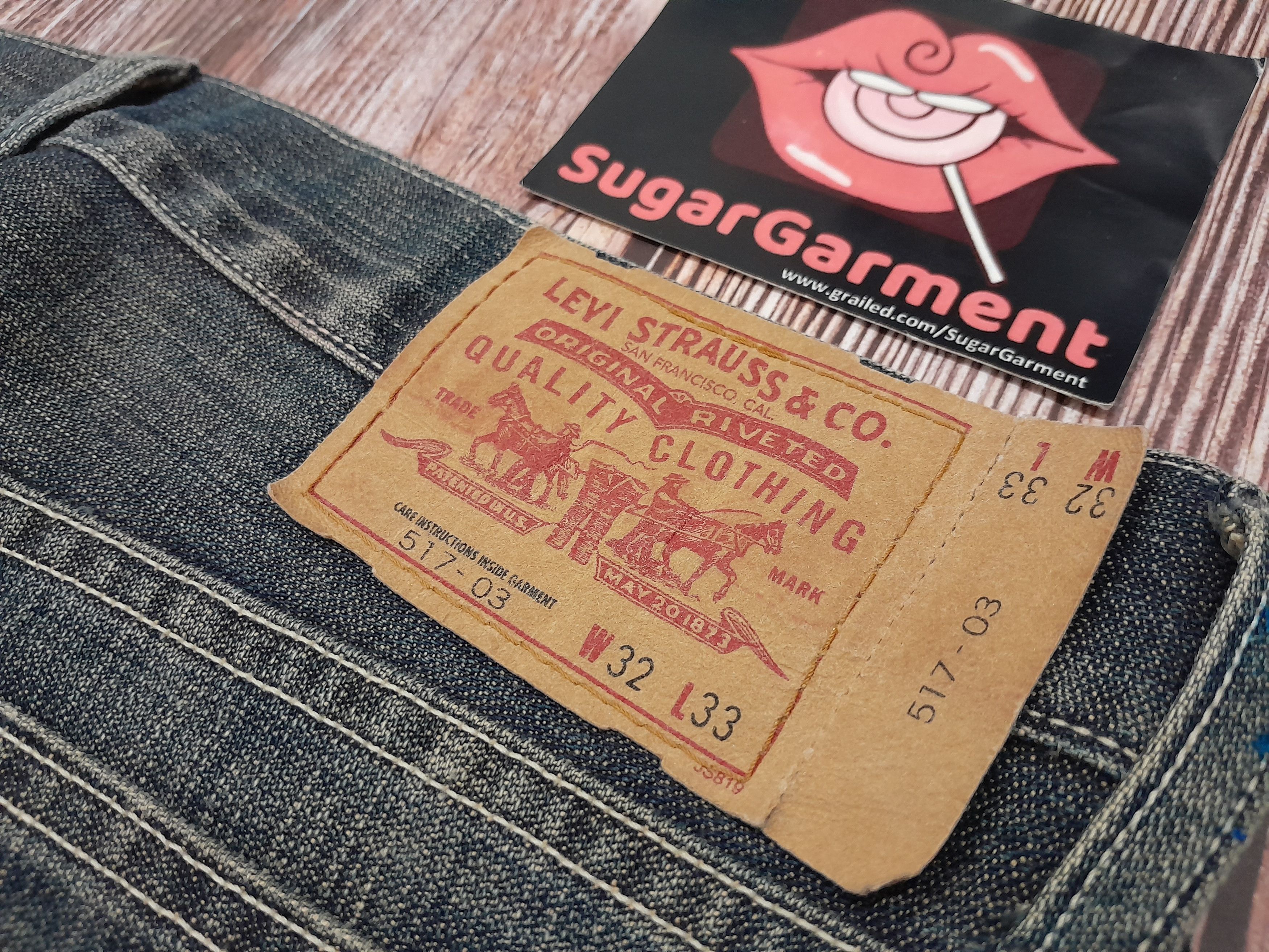Levi's Levis 517 Bootcut Vintage Jeans Size US 32 / EU 48 - 17 Thumbnail