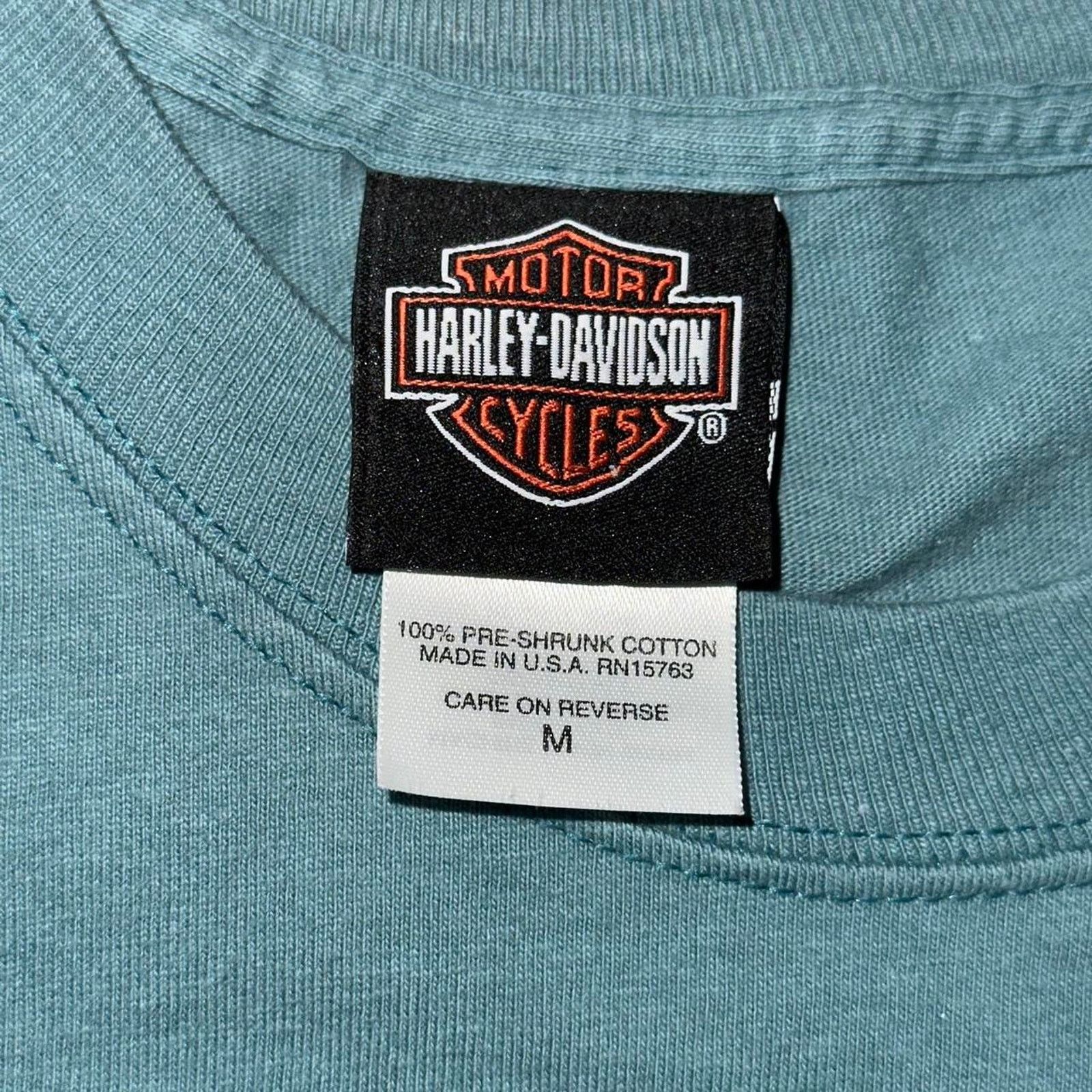 Harley Davidson Vintage 2004 Harley Davidson Motorcycles Burlington NC Tee M Size US M / EU 48-50 / 2 - 2 Thumbnail
