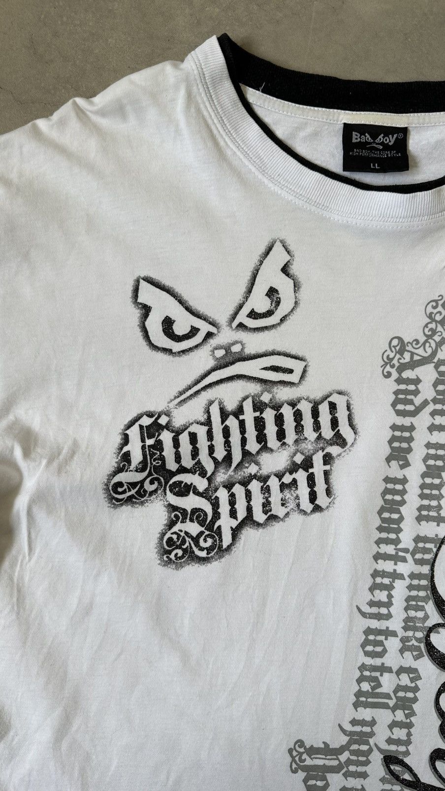 Vintage VINTAGE BAD BOY FIGHTHING SPIRIT TEE Size US M / EU 48-50 / 2 - 3 Thumbnail