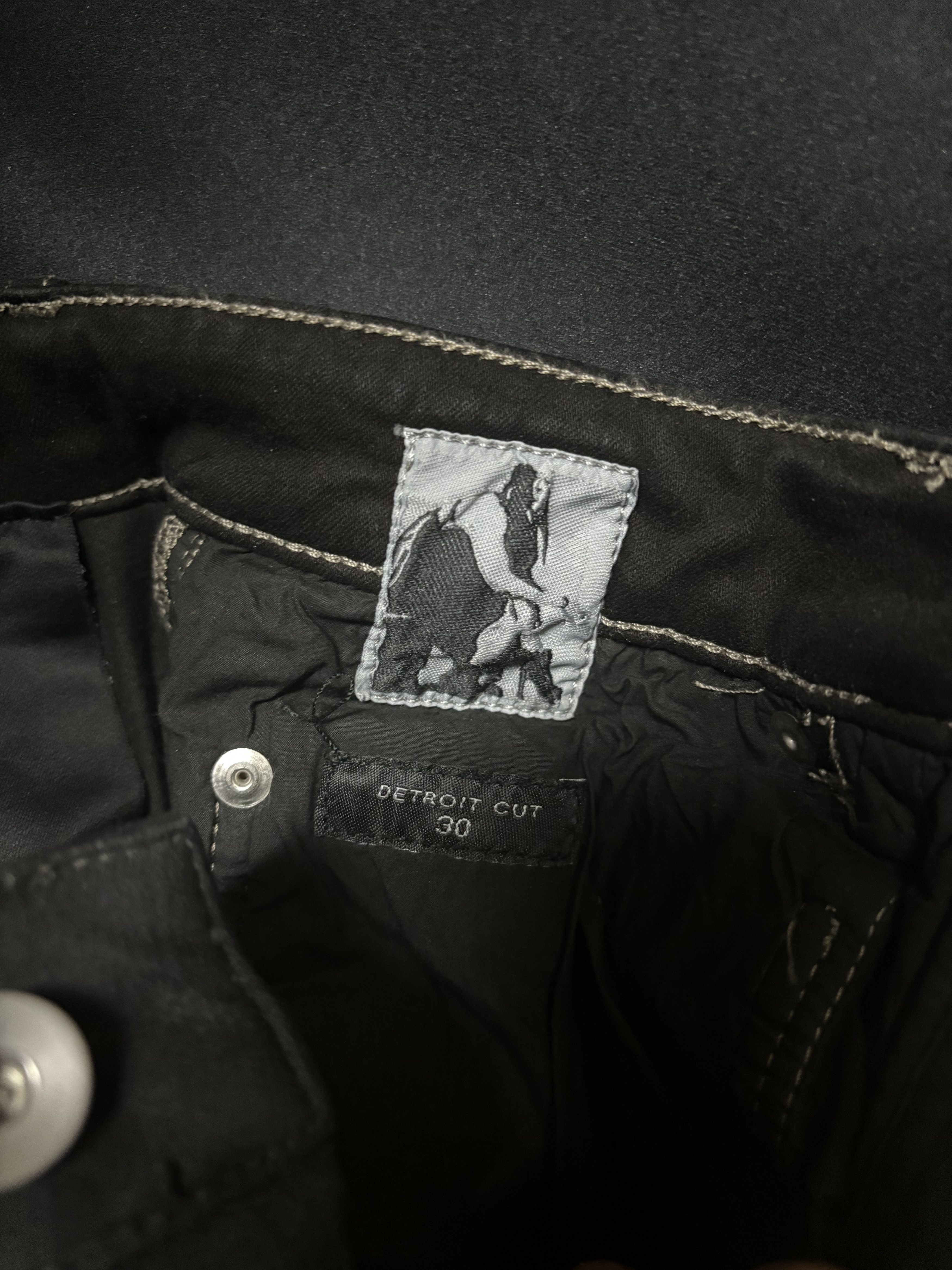 Rick Owens Drkshdw rick owens 22fw distressed tight denim Size US 30 / EU 46 - 4 Thumbnail