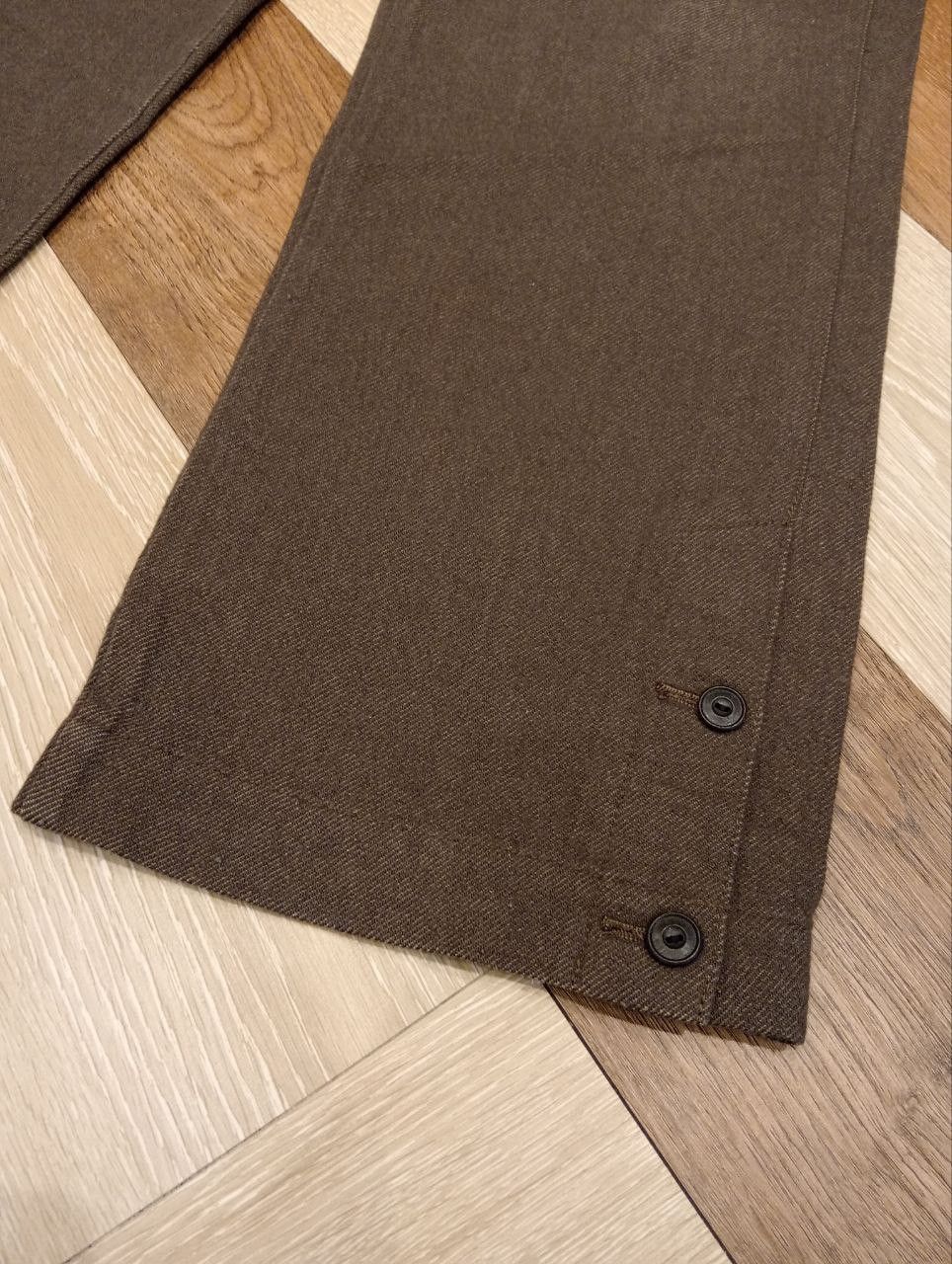 Japanese Brand JAPANESE PROHIBIT COTTON WOOL VINTAGE PANTS - SIZE L Size US 34 / EU 50 - 4 Thumbnail