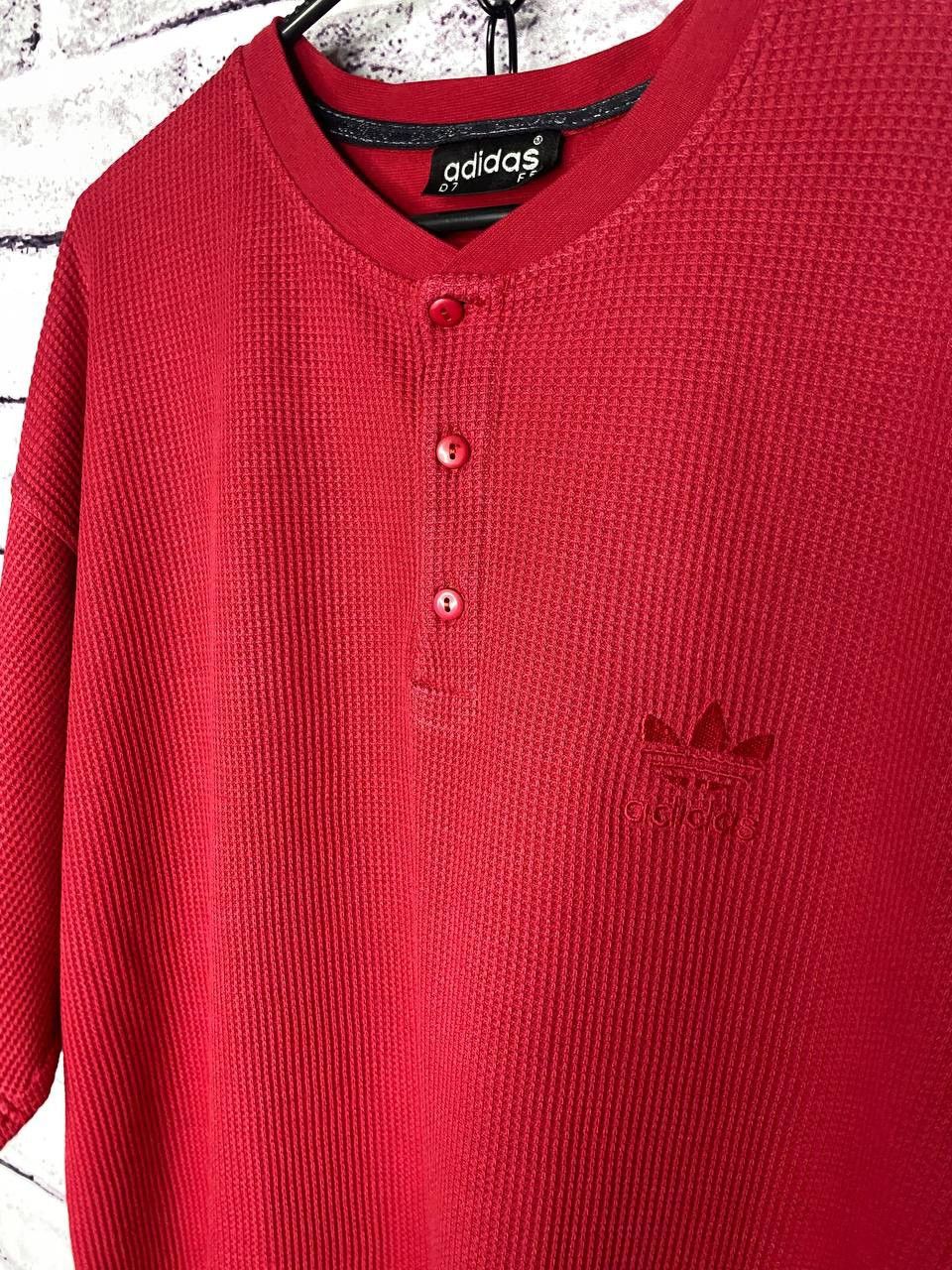 Adidas MENS Adidas Vintage T-Shirt Red Fire Bird sportswear Size US L / EU 52-54 / 3 - 6 Thumbnail
