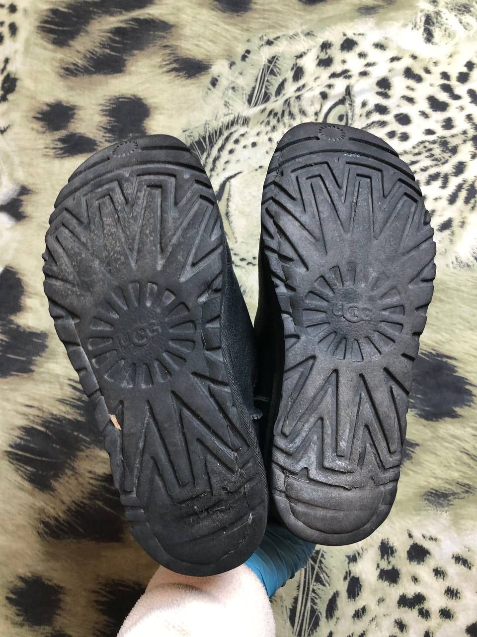 Ugg UGG Australia Triana Seaweed Boots Black Leather .. Size US 6 / IT 36 - 20 Thumbnail