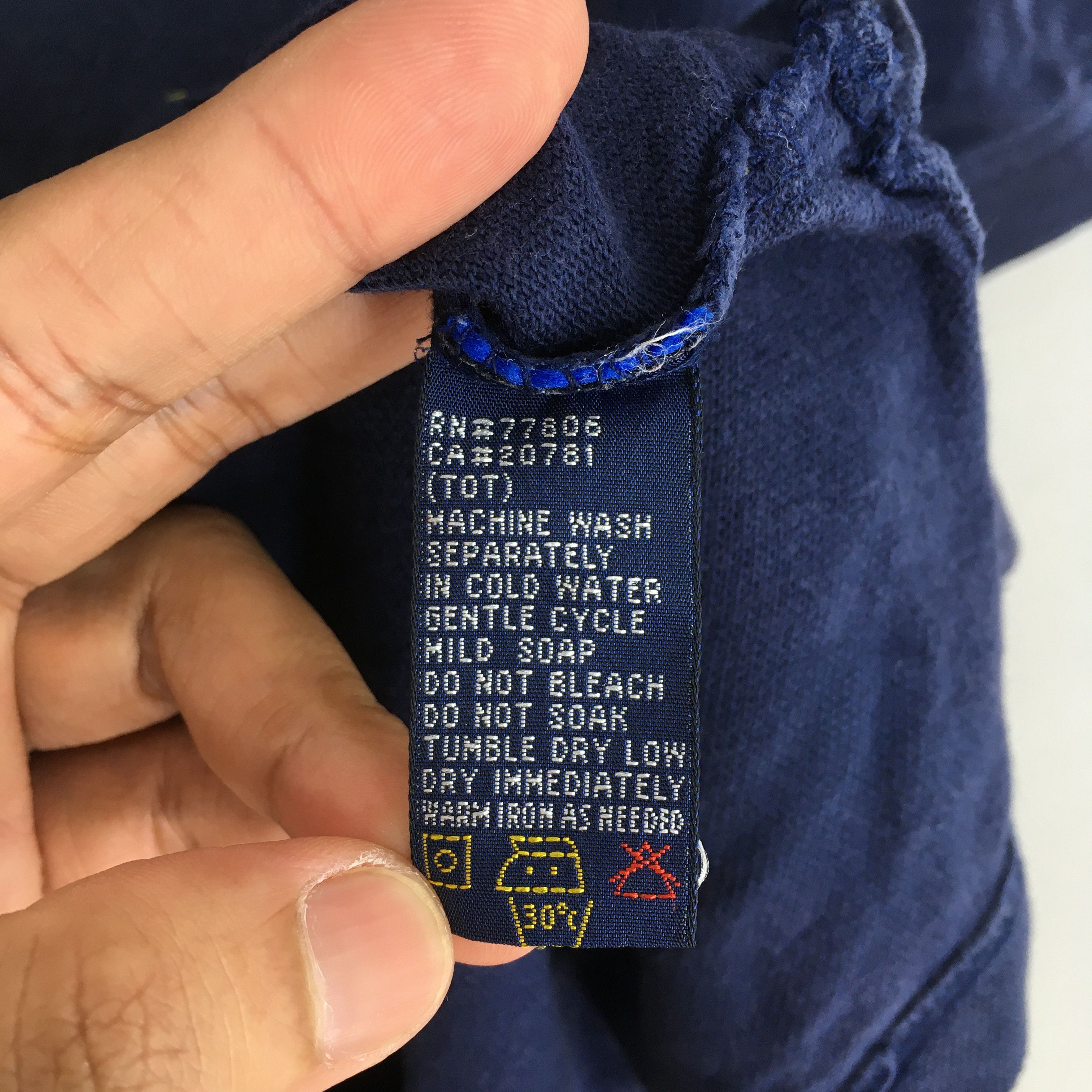 Tommy Hilfiger × Vintage Vintage 90's Tommy Hilfiger Sailing Gear Polo Shirt Medium Size US M / EU 48-50 / 2 - 7 Thumbnail