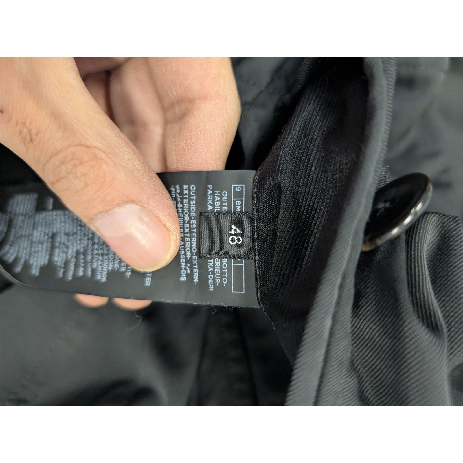 Tom Ford o1rshd1 CC20 Fine Poplin Jacket in Black Size US M / EU 48-50 / 2 - 19 Thumbnail