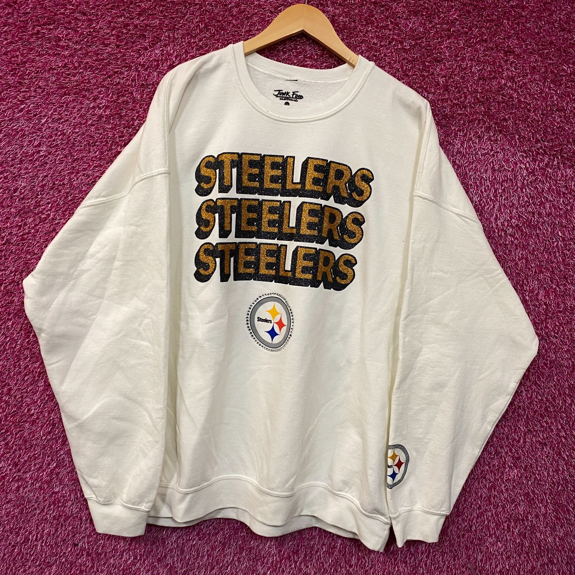 Junk Food Junk Food Clothing Pittsburgh Steelers Repeat Bling Flea Mar Size US XXL / EU 58 / 5 - 3 Thumbnail