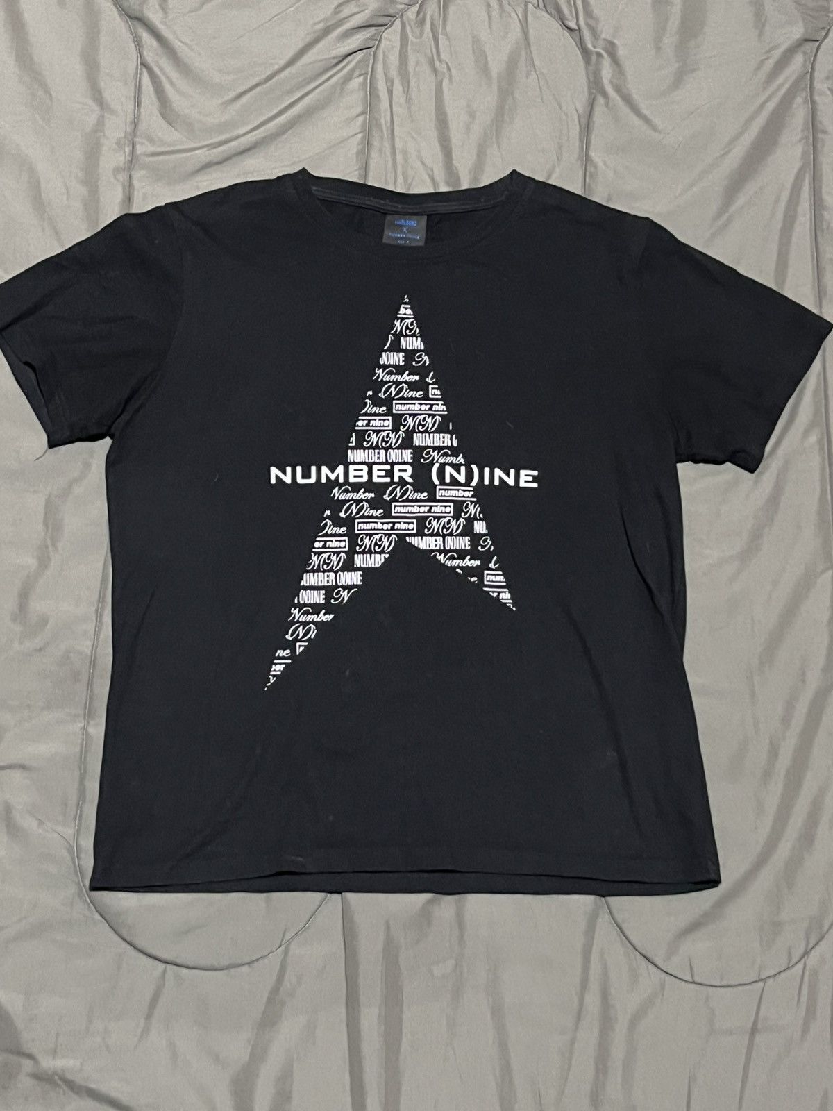 Number (N)ine Black Number (N)ine Marlboro Tee Size US M / EU 48-50 / 2 - 1 Thumbnail