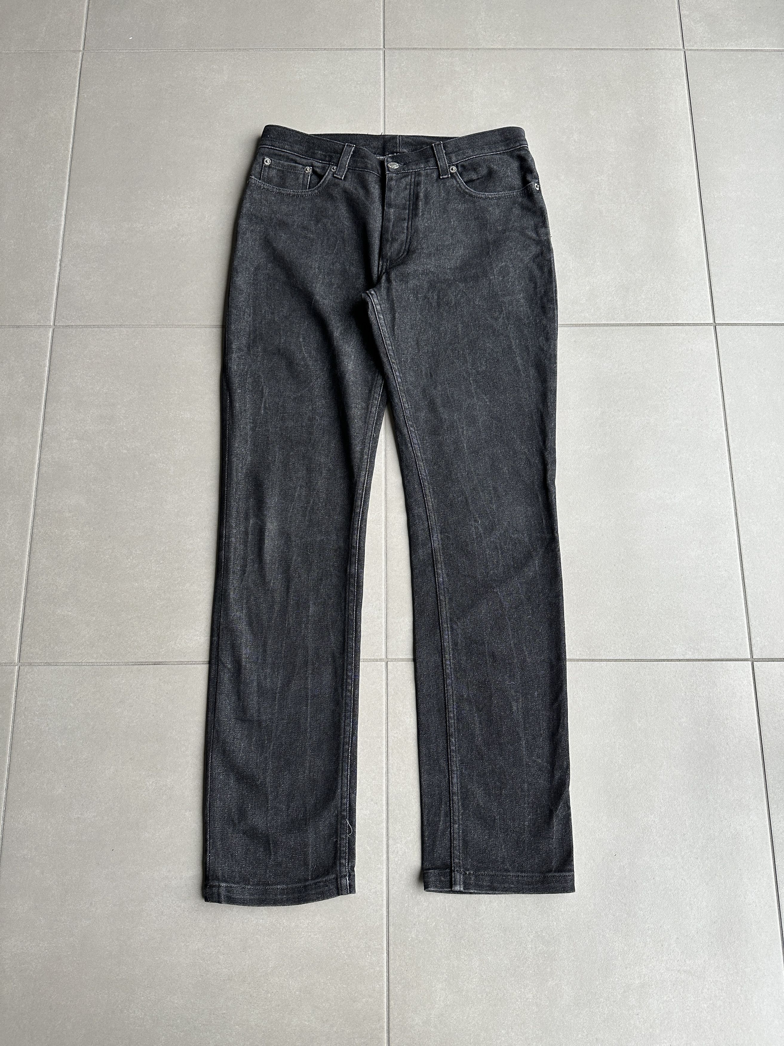 Helmut Lang Classic Raw Denim vintage Wash Fade