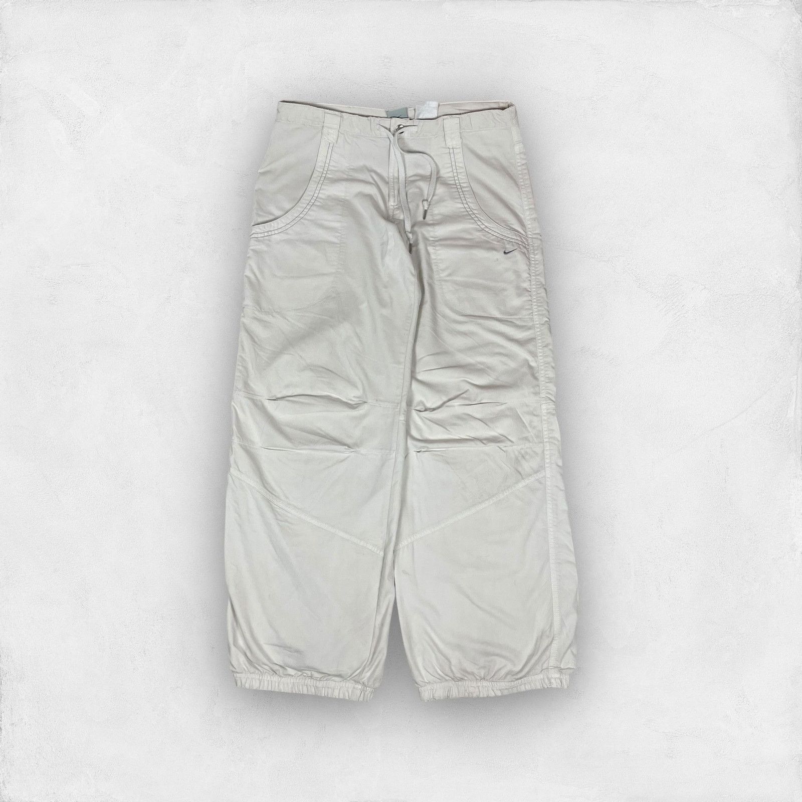 Nike Nike Dri Fit Women's White High Rise Straight Ankle Pant 10 Size 32" / US 10 / IT 46 - 1 Thumbnail