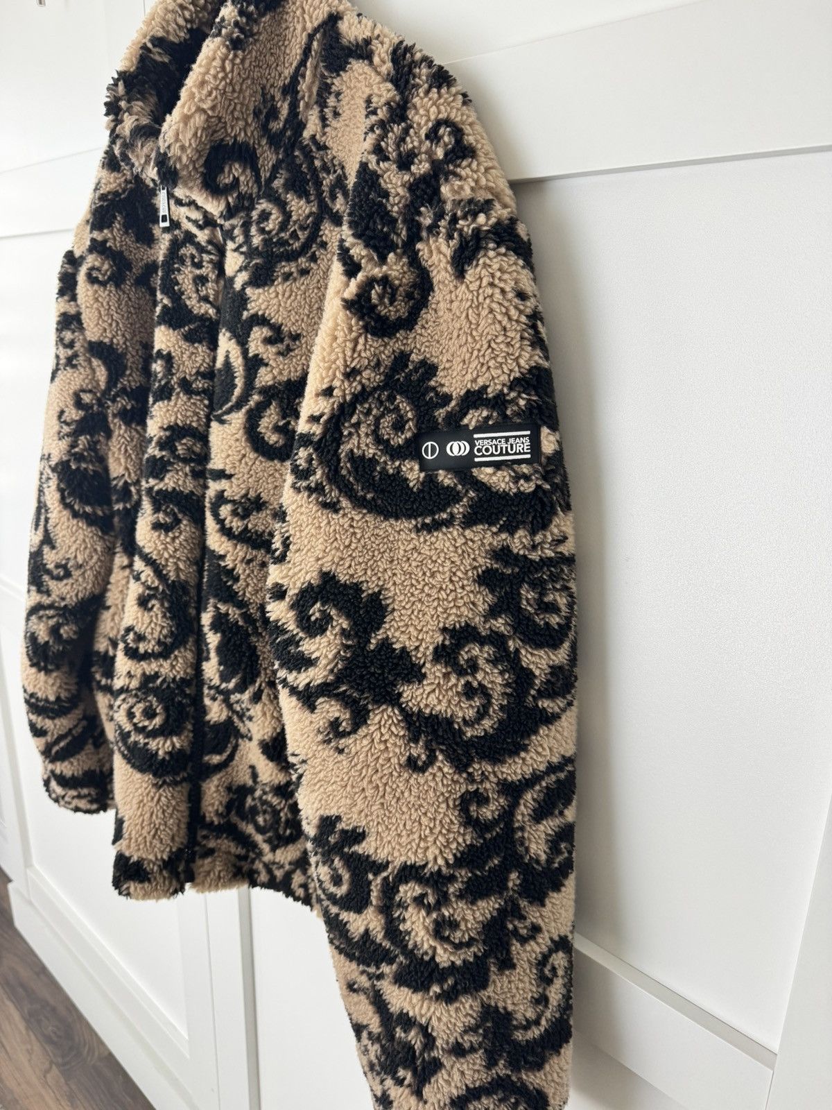 Versace Jeans Couture Versace Jeans Couture Jacquard Tapestry Tech Teddy Jacket Size US XL / EU 56 / 4 - 4 Thumbnail