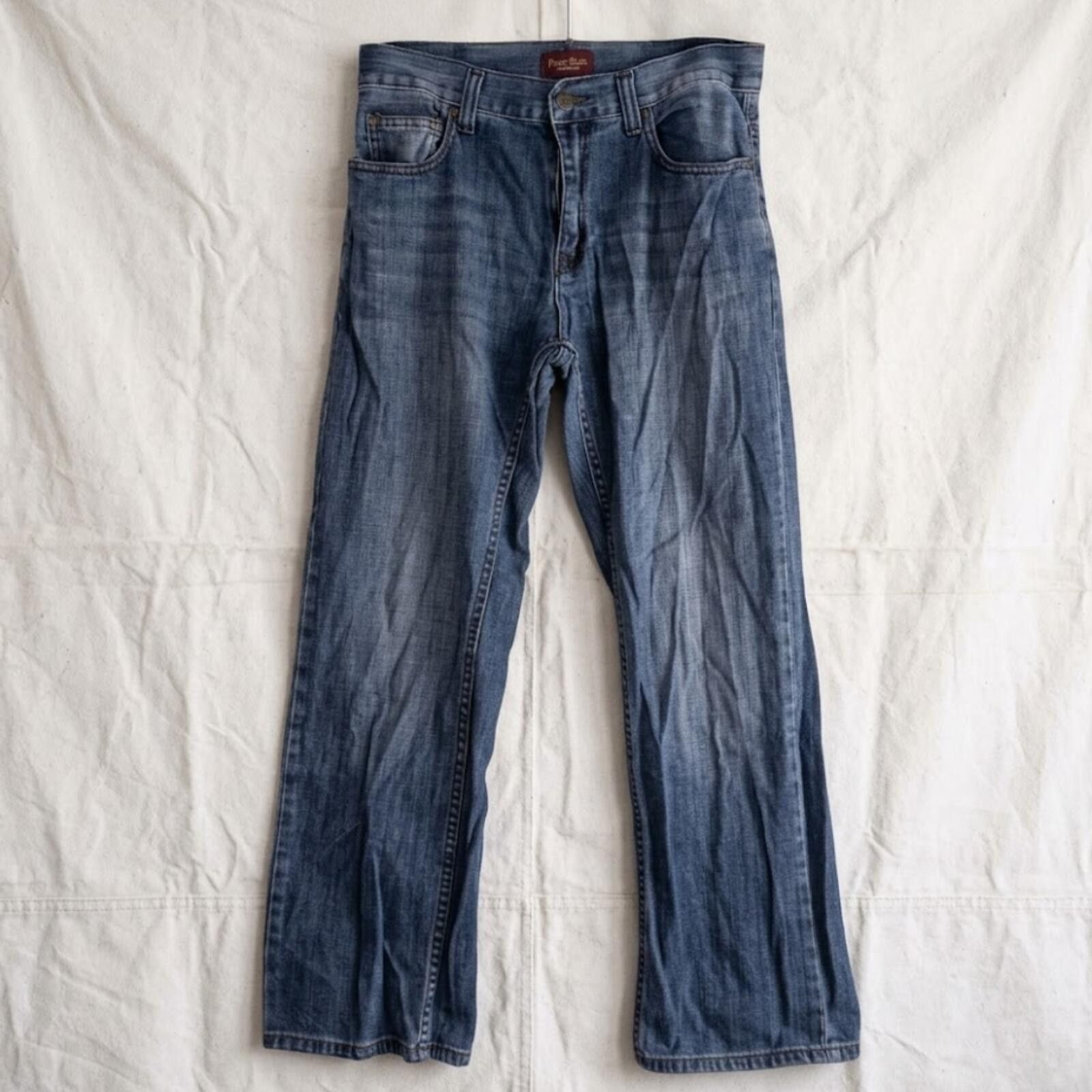 Perry Ellis Perry Ellis Blue Denim Jeans Womens 30 X 30 Size 30" / US 8 / IT 44 - 1 Thumbnail