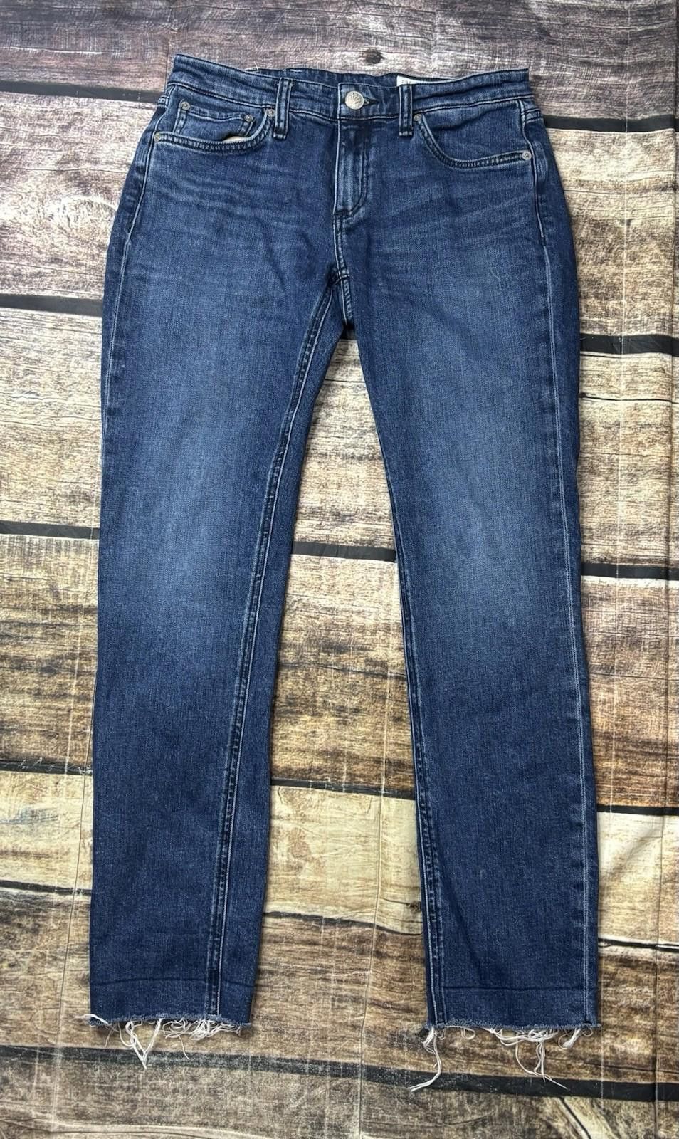 Rag & Bone Rag & Bone Jeans Womens 25 Dre Low Rise Slim Boyfriend Size 25" / US 0 / IT 36 - 1 Thumbnail