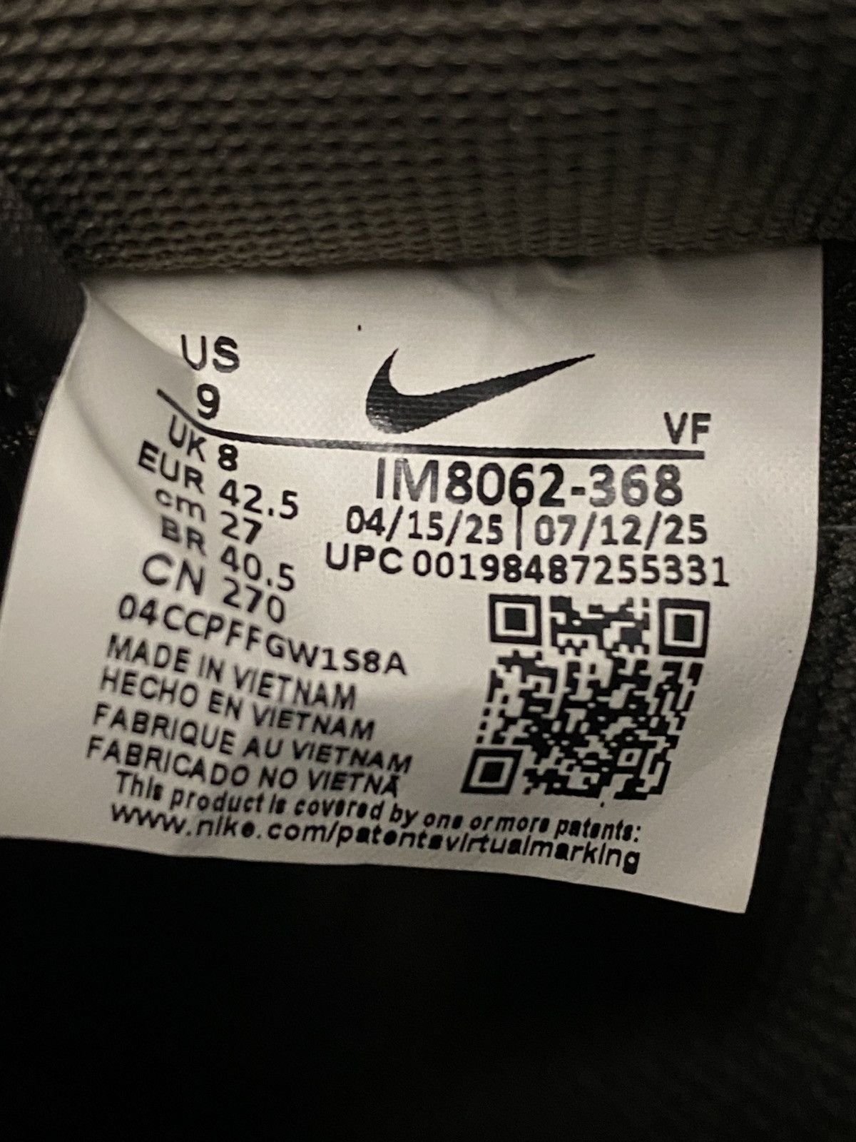 Nike Size 9 - Air Force 1 ‘07 LX Leaf Camo Olive Flak Men’s Size US 9 / EU 42 - 7 Thumbnail