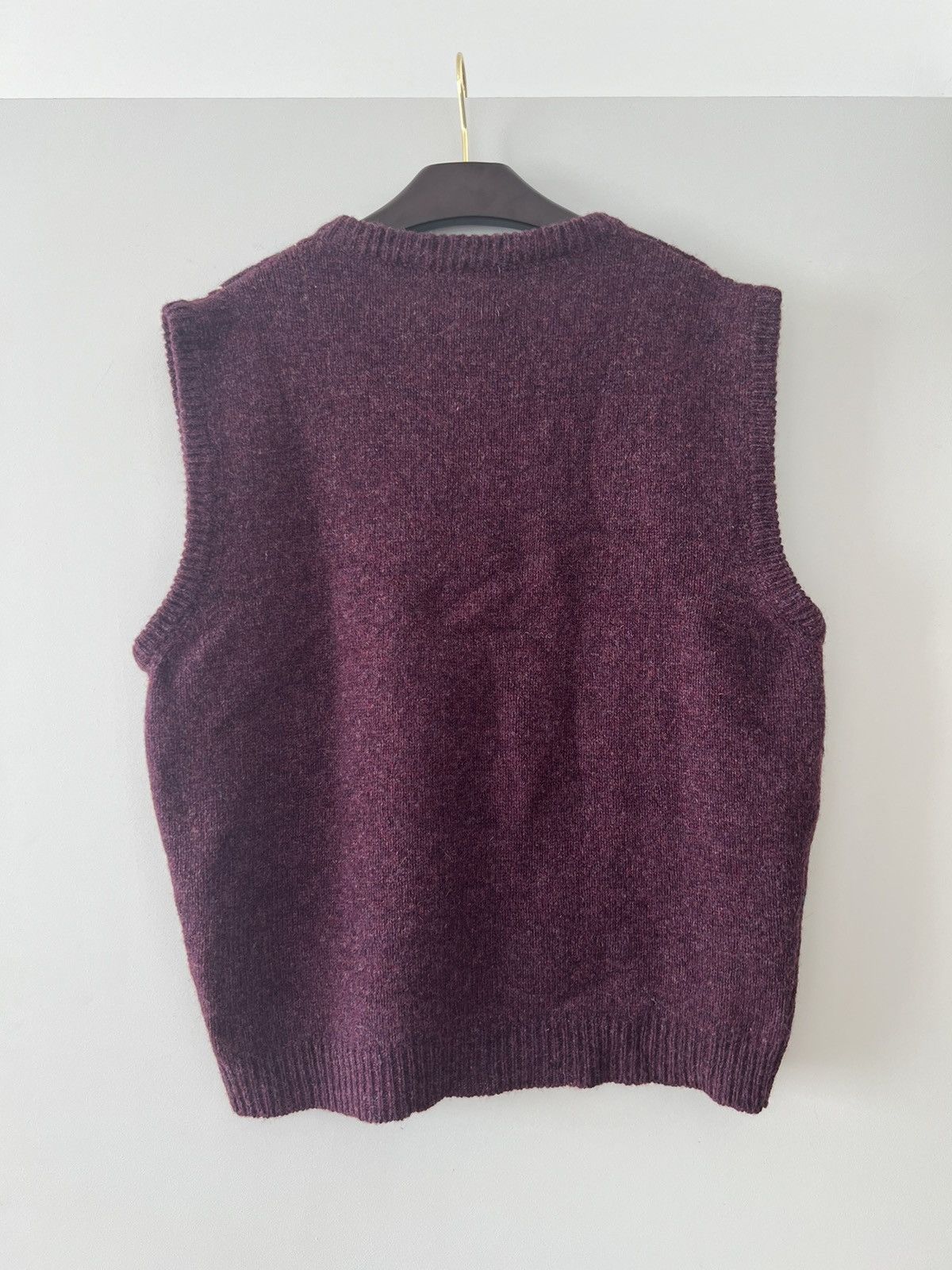 トップス Noah Shetland Sweater Vest NOAH Double-breasted Shetland sweater vest | ITeSHOP