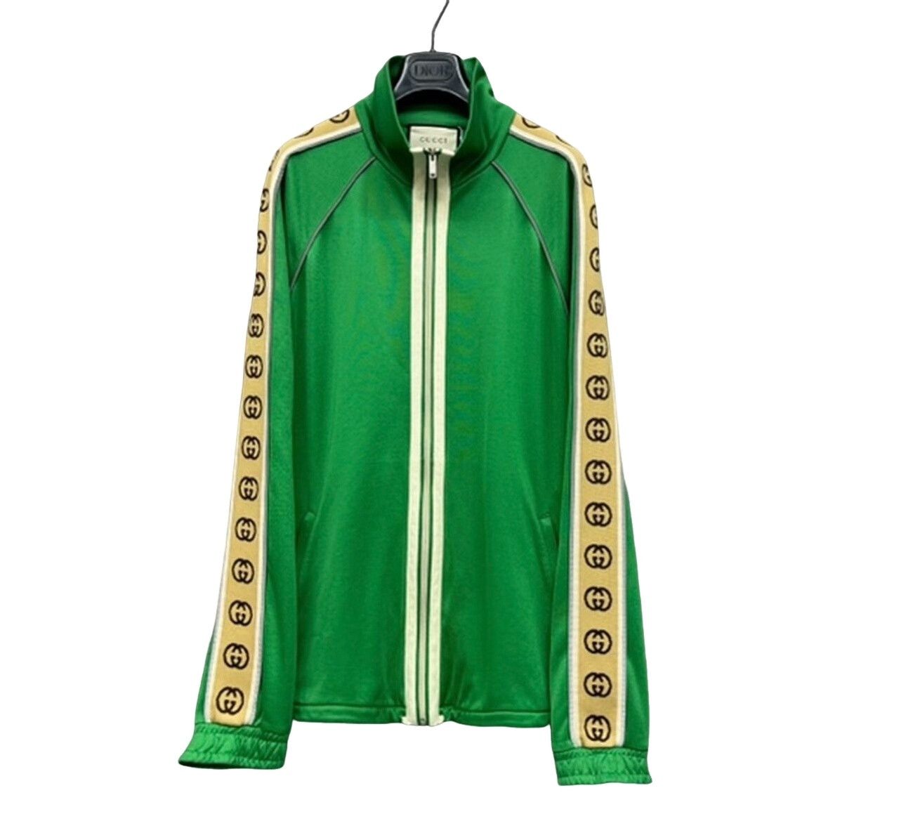 Gucci Gucci GG Logo Tape Reflective Track Jacket Size L Size US L / EU 52-54 / 3 - 1 Thumbnail