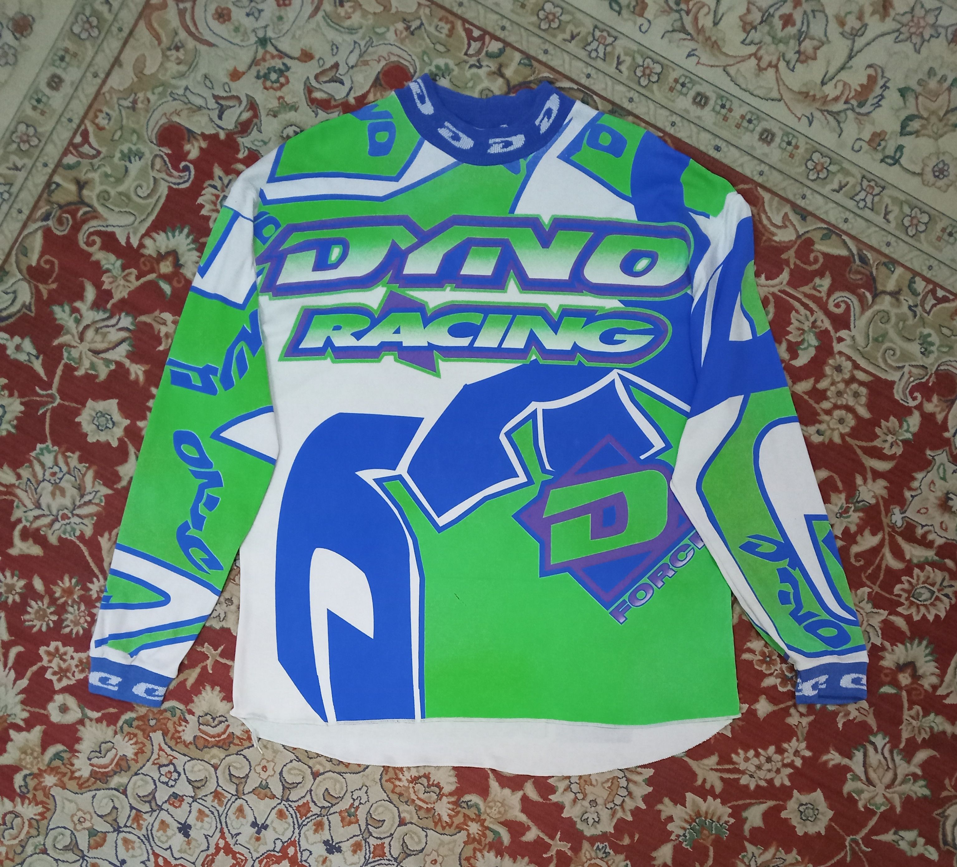 Vintage Vintage Very Rare Dyno Racing D Force BMX Gt Jersey Size US M / EU 48-50 / 2 - 3 Thumbnail