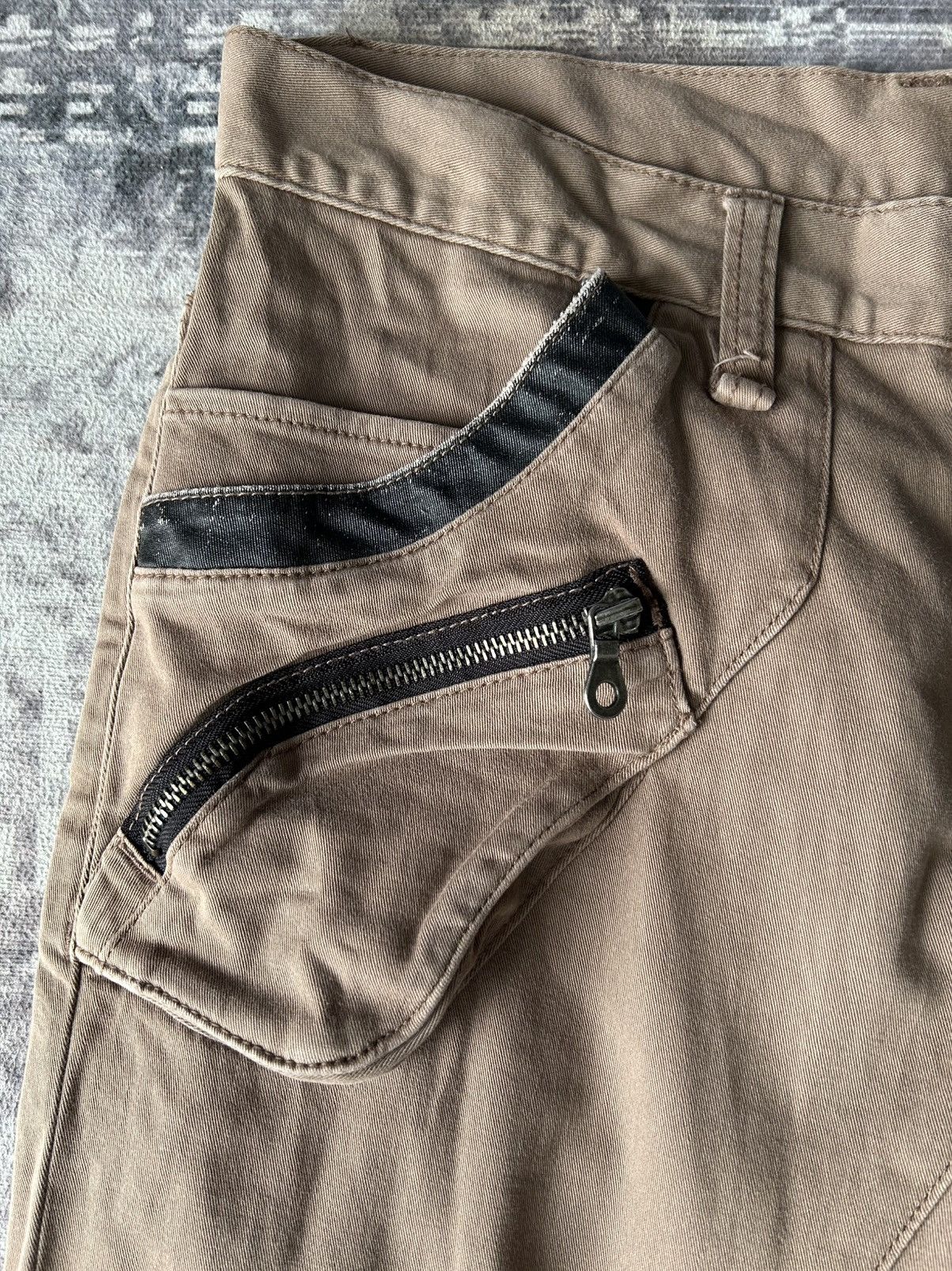 PPFM PPFM Curly Brown Pants Size US 31 - 6 Thumbnail