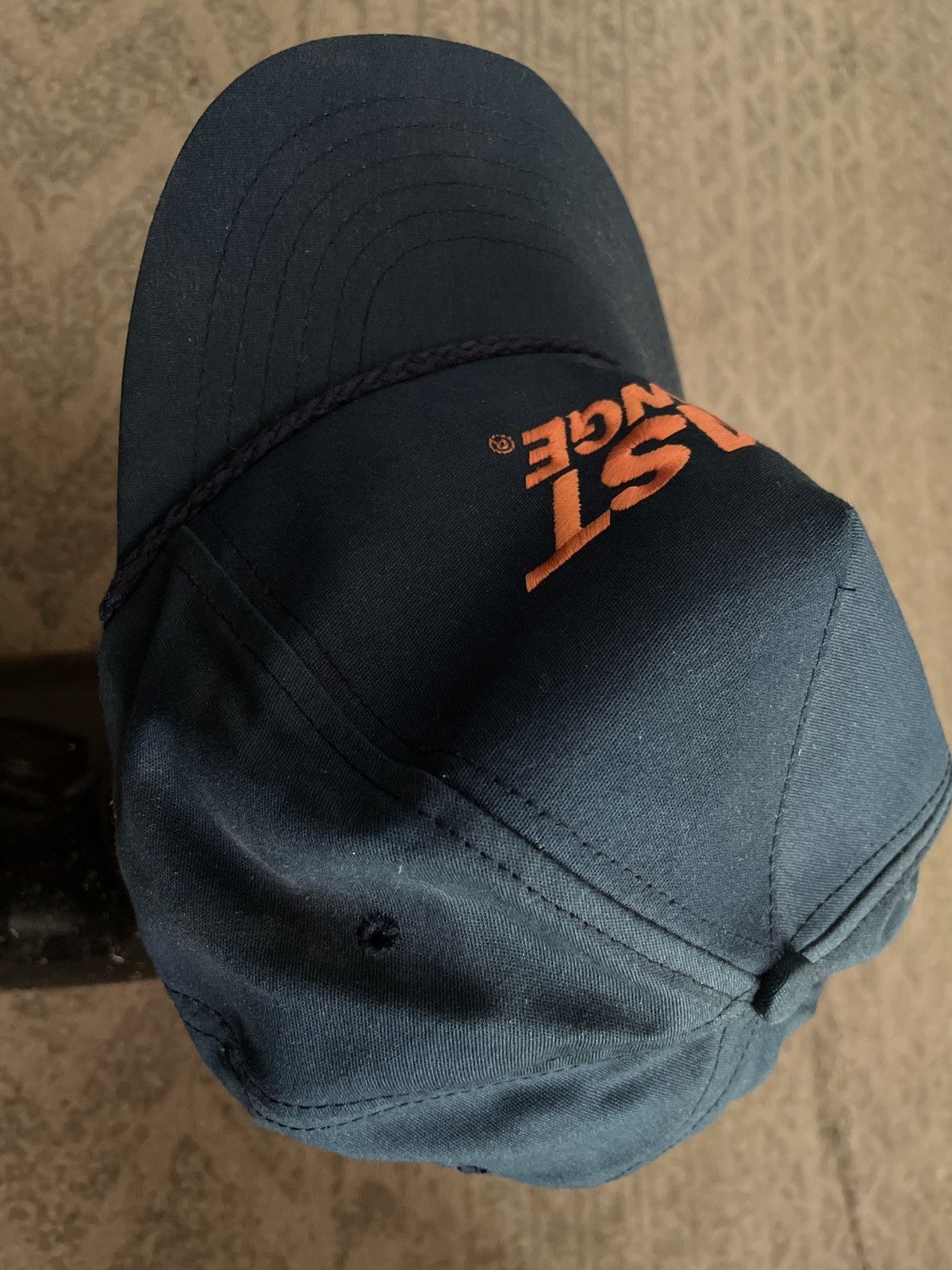 Vintage FAST ORANGE HAT roped Strapback vintage cap hand cleaner vtg Size ONE SIZE - 5 Thumbnail