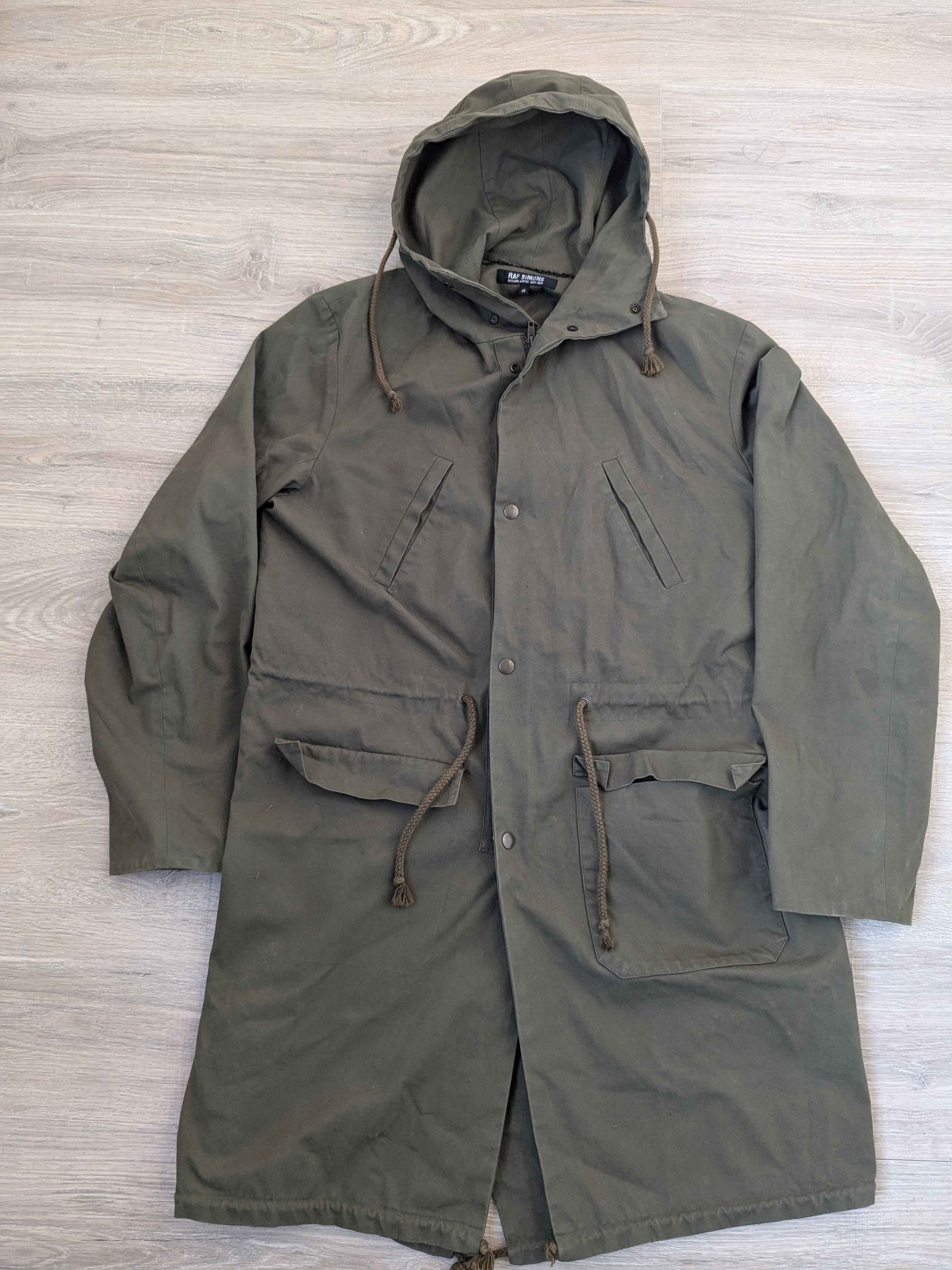 Raf Simons Rare Sample Poltergeist Parka Blank aw05-06 2005-2006 | Grailed