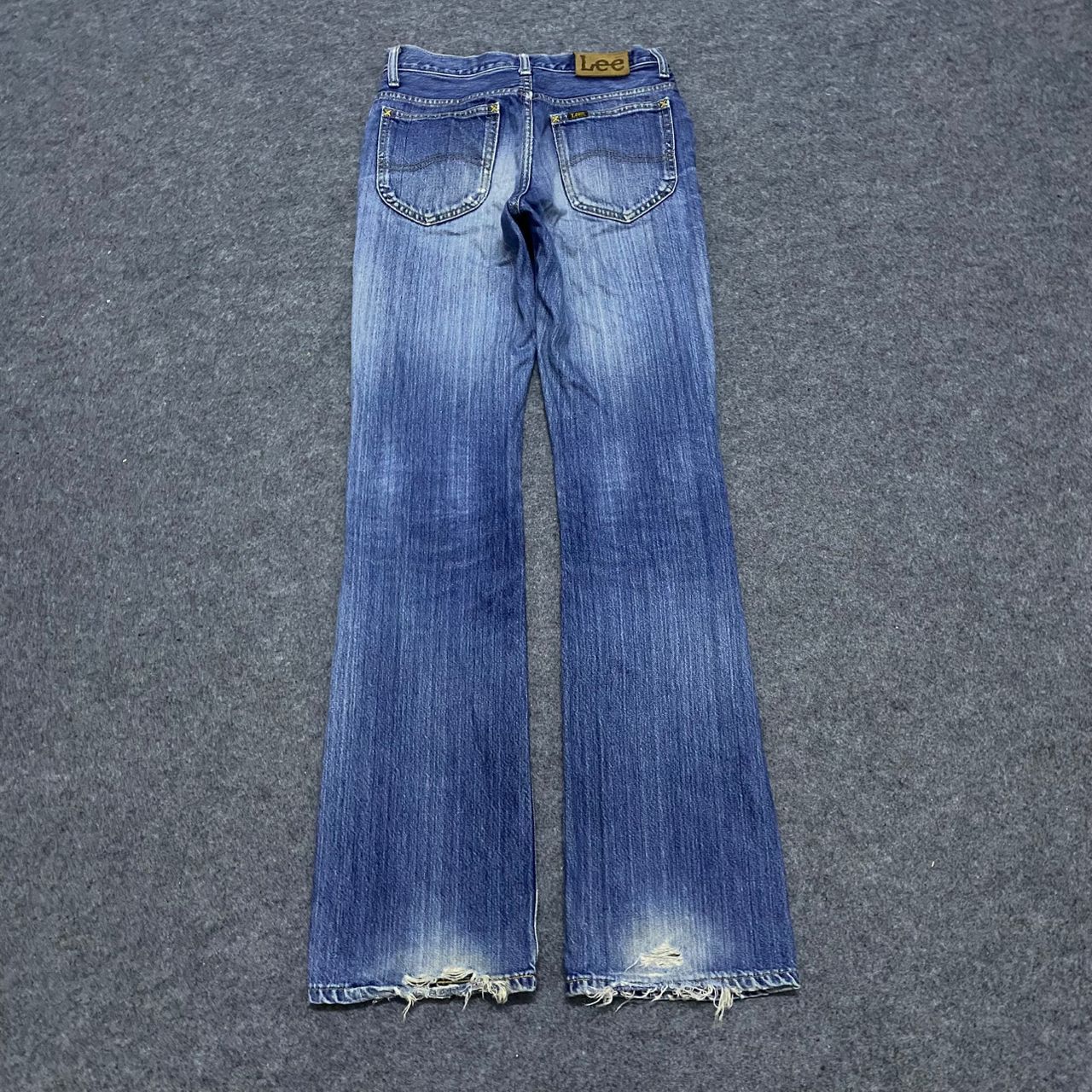 If Six Was Nine 💥Best Offer💥Vintage Lee Riders Flare Distressed Denim Size US 29 - 2 Thumbnail