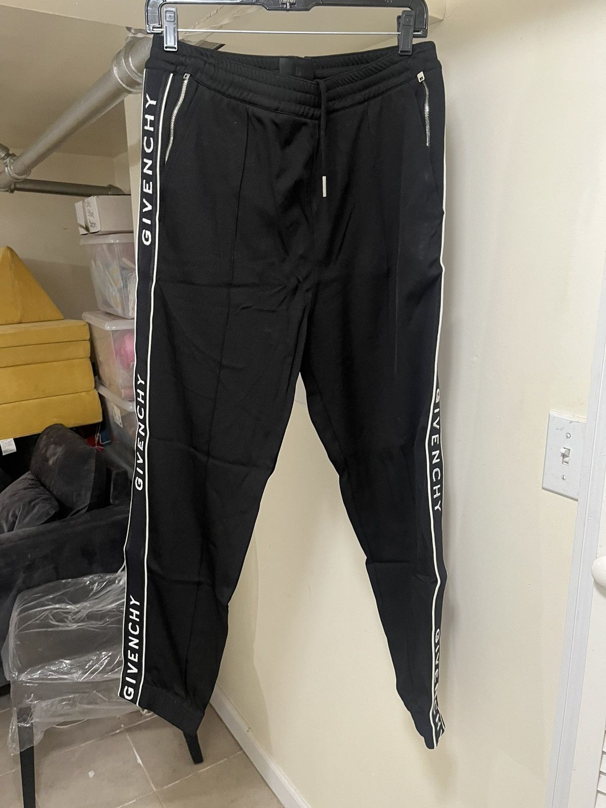 Givenchy Givenchy Side-Stripe Logo Track Pants Sz XL Size US 36 / EU 52 - 3 Thumbnail