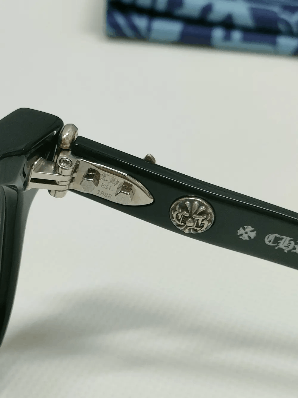 Chrome Hearts Chrome Hearts SLID'N BK Glasses Frame Size ONE SIZE - 8 Thumbnail