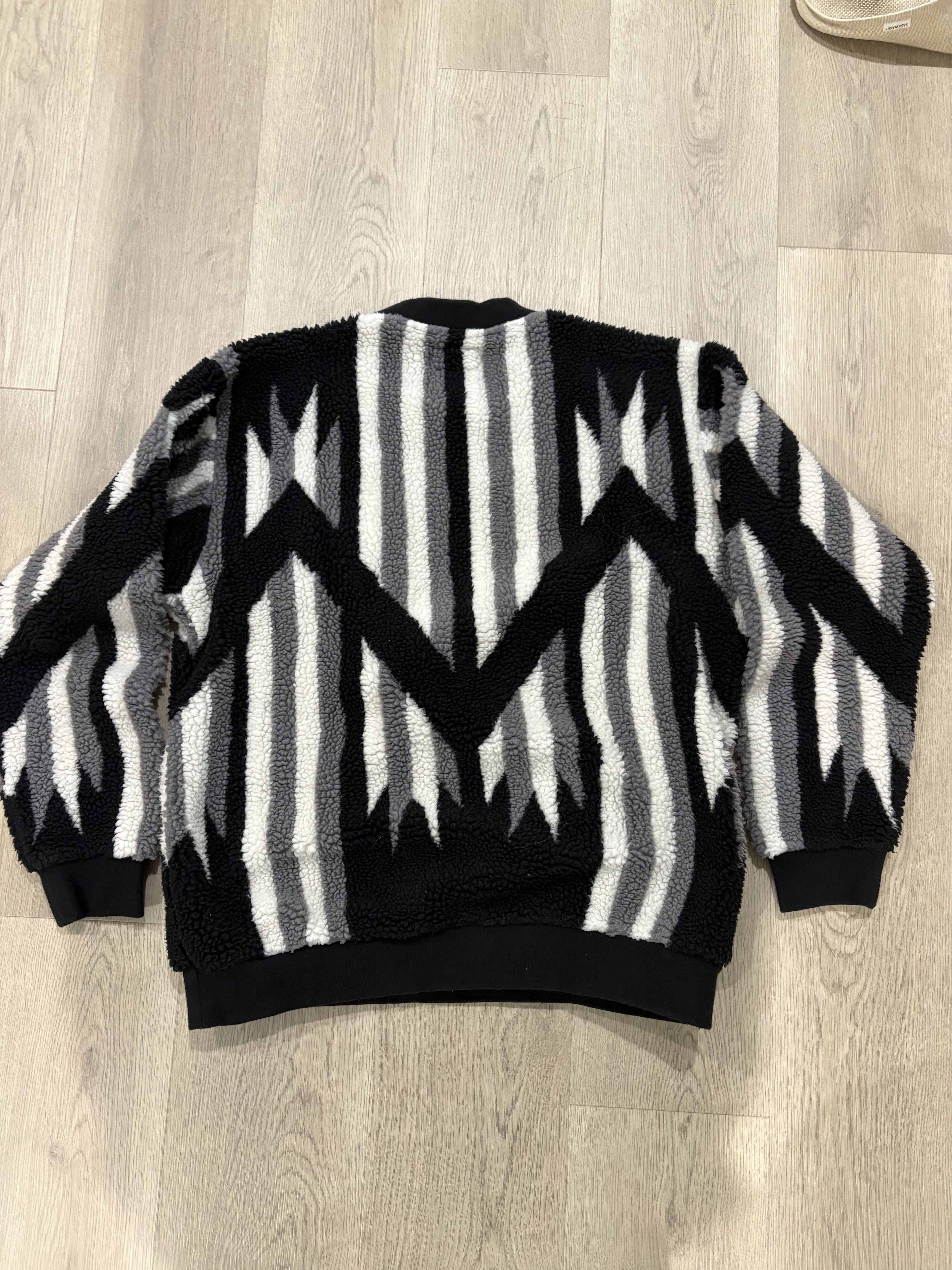 Beams Japan Striped Sweater w/Pockets Size US L / EU 52-54 / 3 - 2 Thumbnail