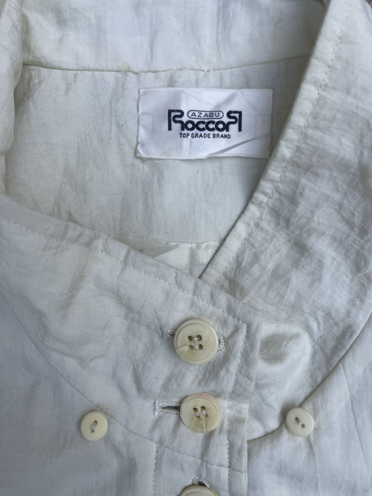 Japanese Brand × RoccoP × Vintage Vintage Azabu Roccot Nylon Work Style Long Coat - Saiz M Size US L / EU 52-54 / 3 - 3 Thumbnail