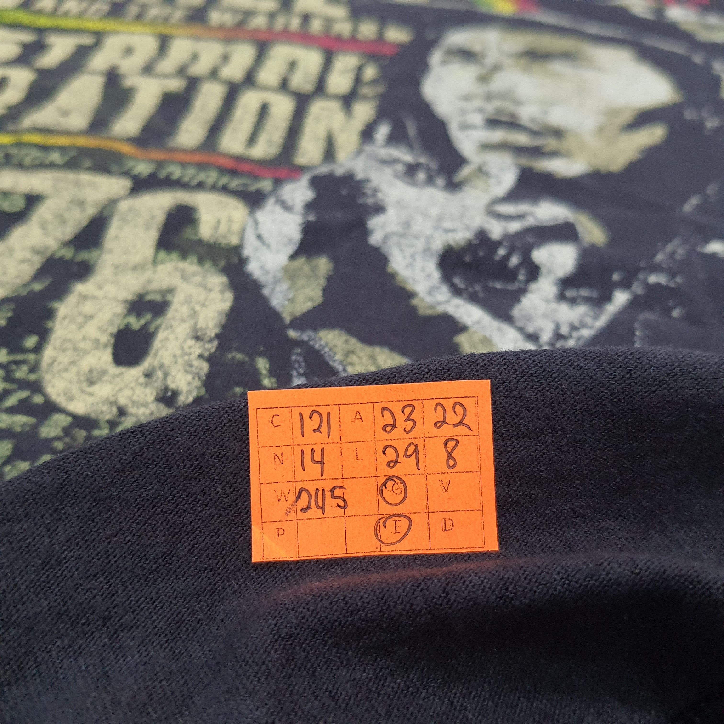 Bob Marley × Vintage Vintage Bob Marley and The Wailers T-shirt Size US XL / EU 56 / 4 - 6 Thumbnail